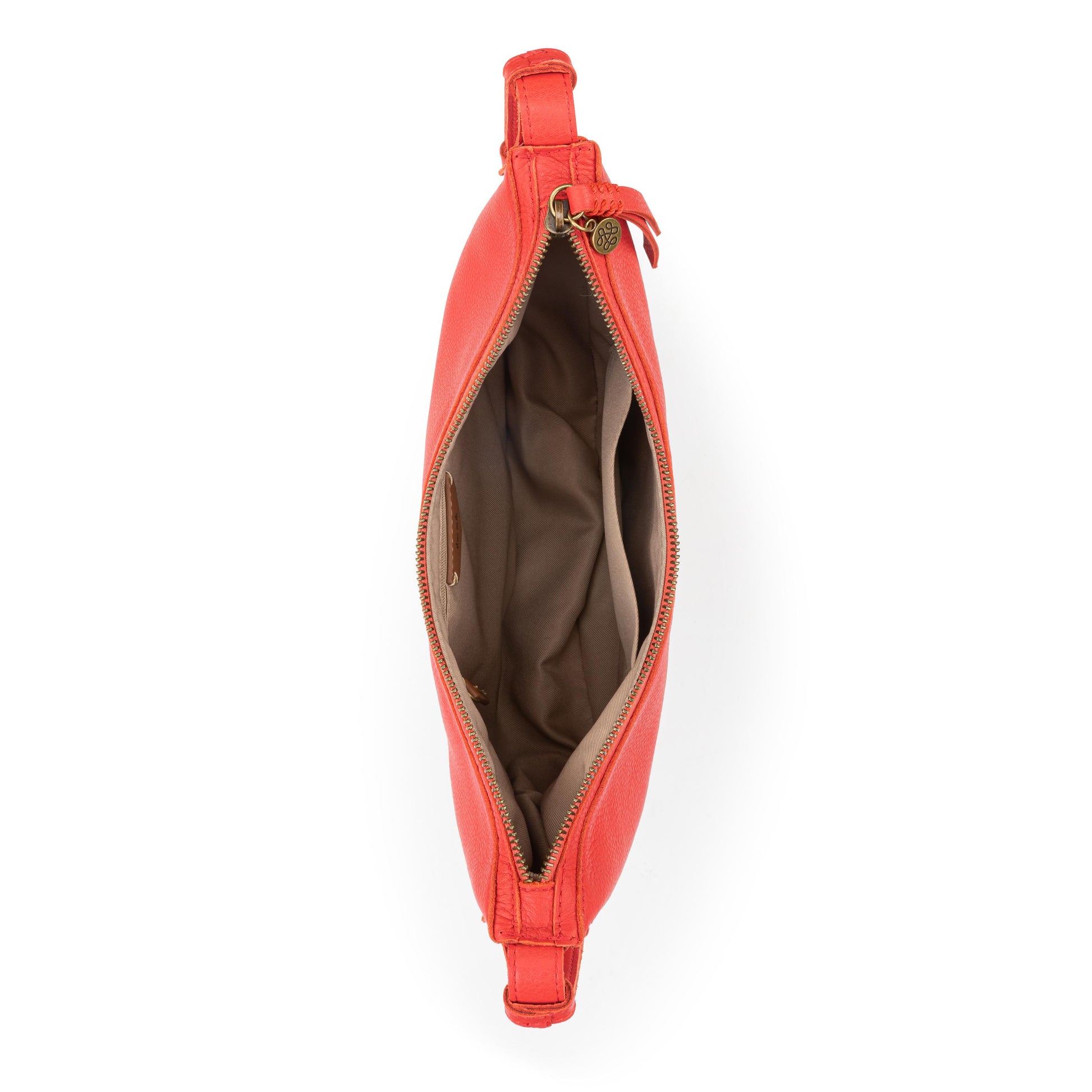 The Sak Tess Sling Bag Leather - |Cayenne|