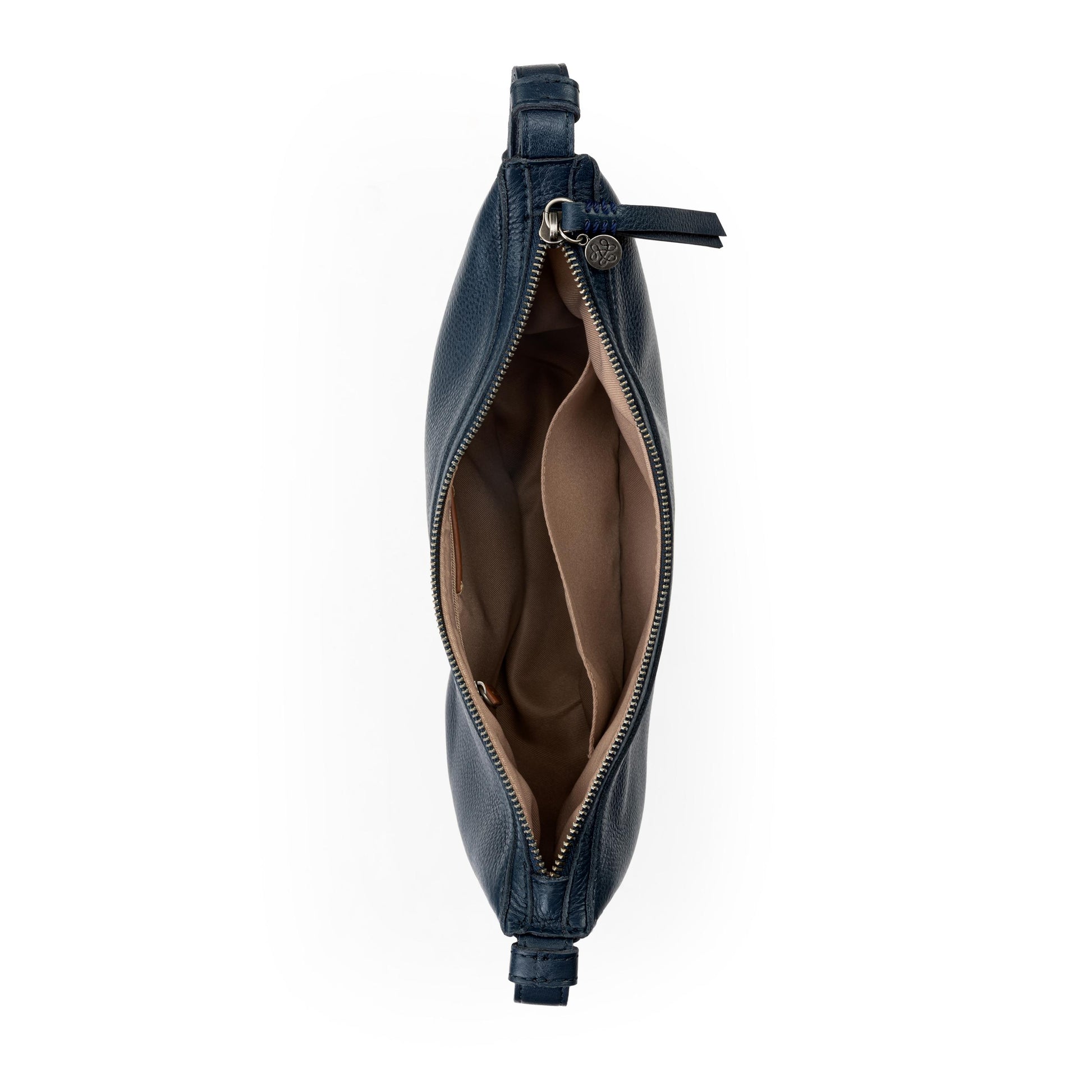 The Sak Tess Sling Bag Leather - |Indigo|