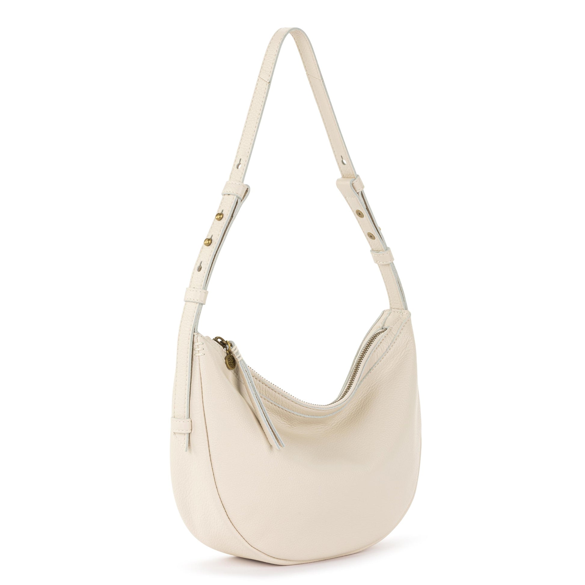 The Sak Tess Sling Bag Leather - |Stone|