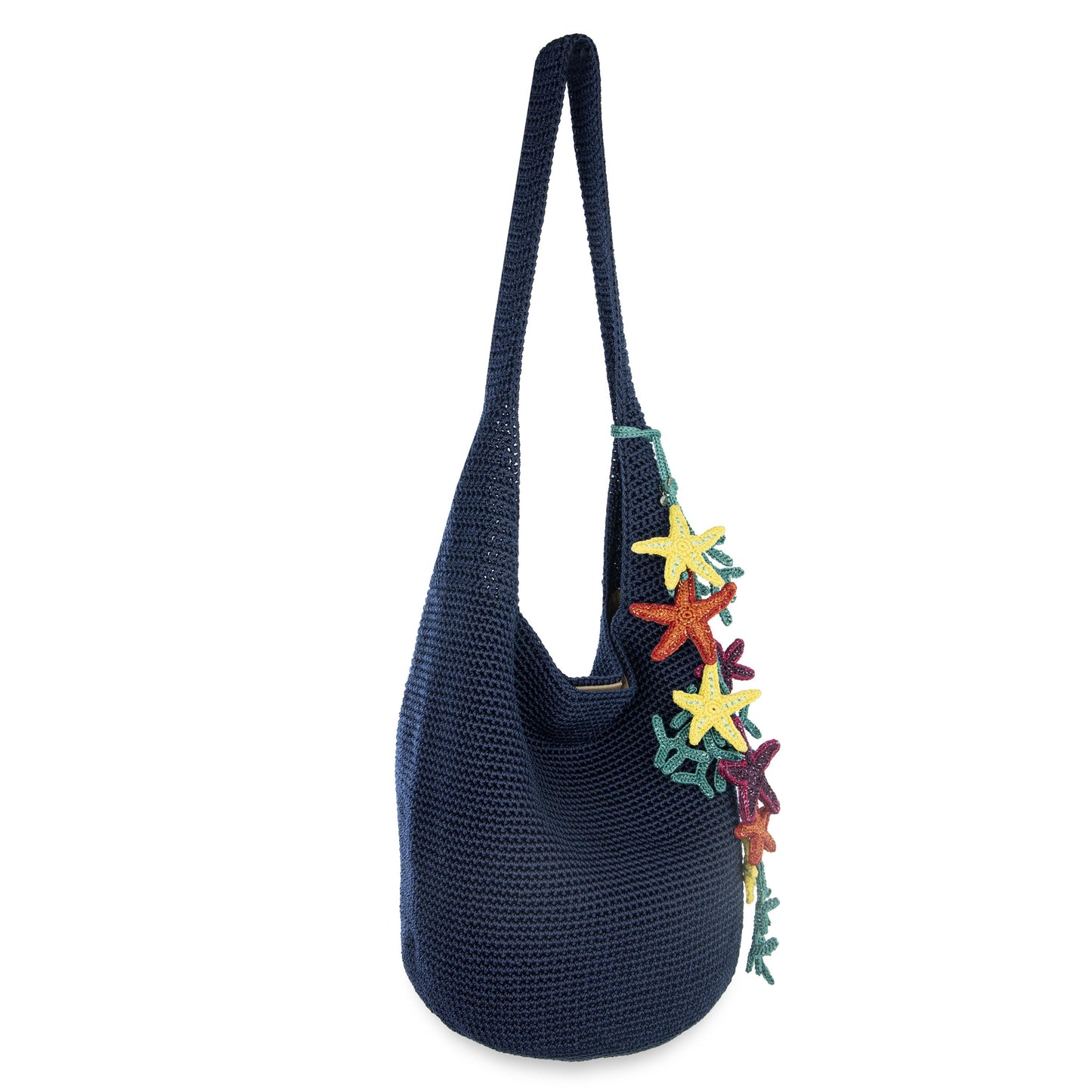 The Sak 120 Hobo Crochet - Denim Ocean