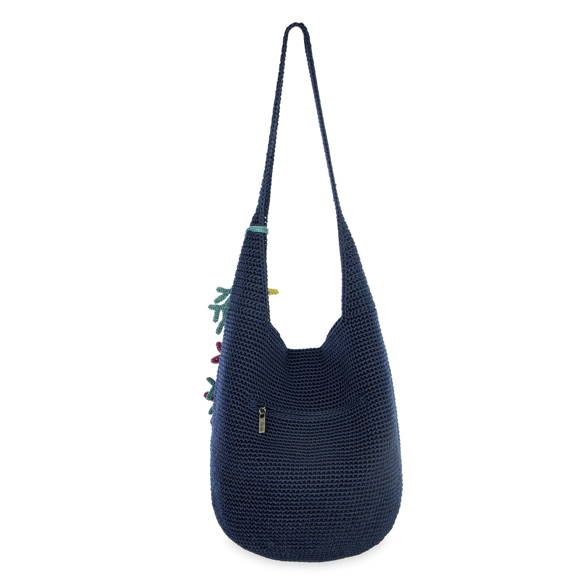 The Sak 120 Hobo Crochet - Denim Ocean
