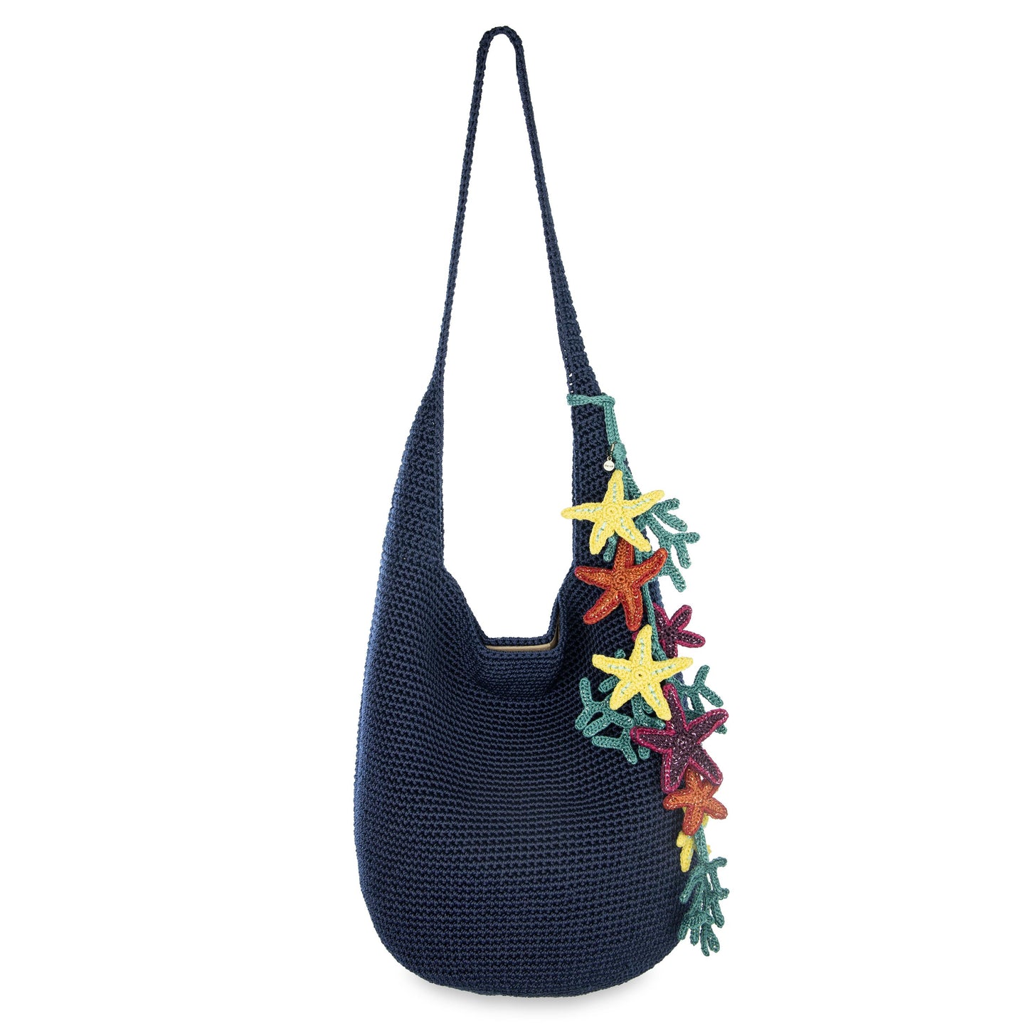 The Sak 120 Hobo Crochet - Denim Ocean