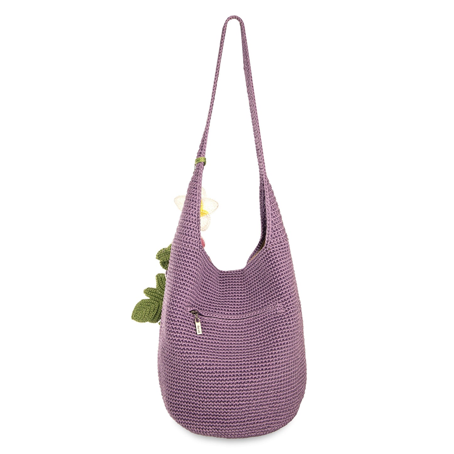 The Sak 120 Hobo Crochet - |Heather Flowers|