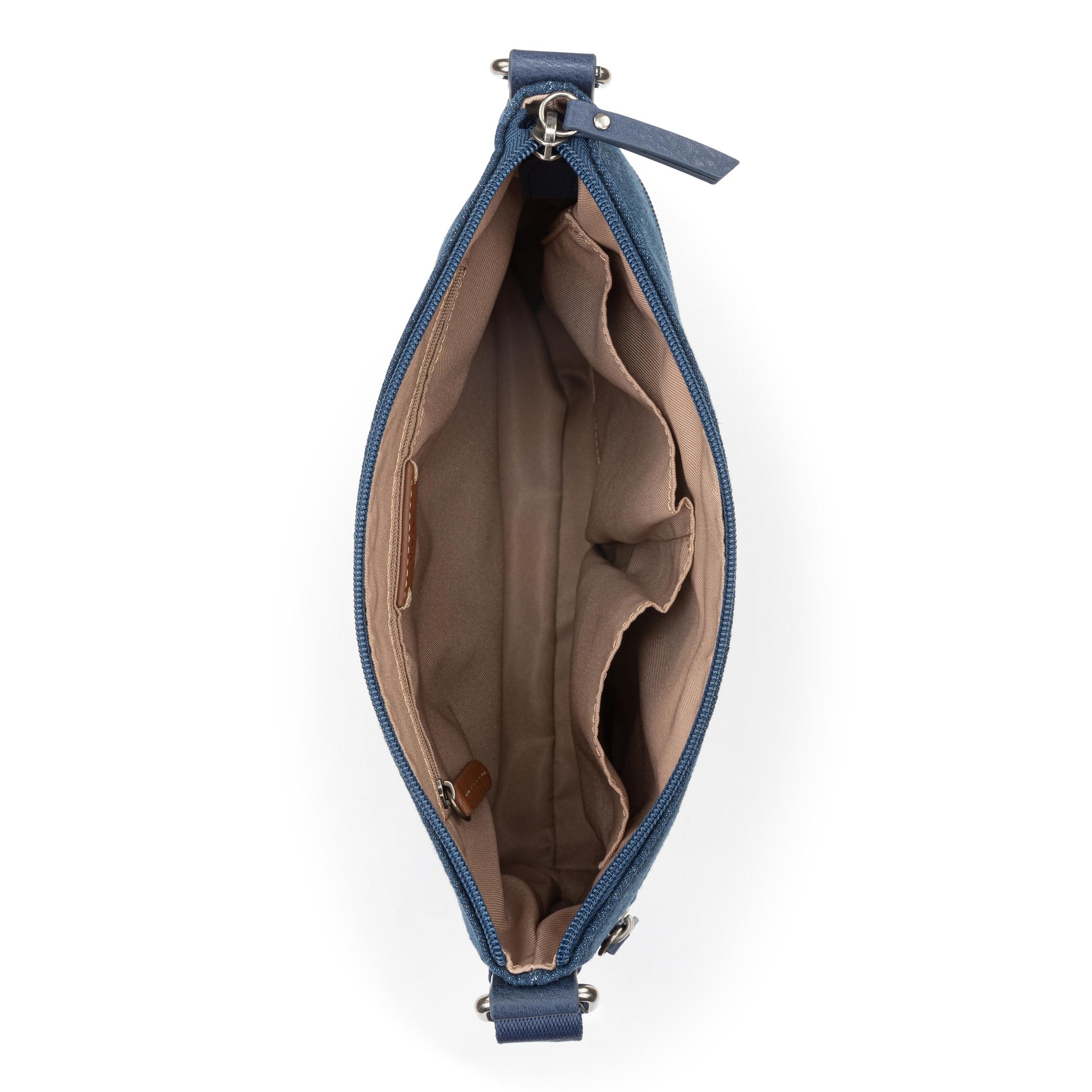 Sakroots Basic Crossbody Denim - |Reef Seascape Embroidery|