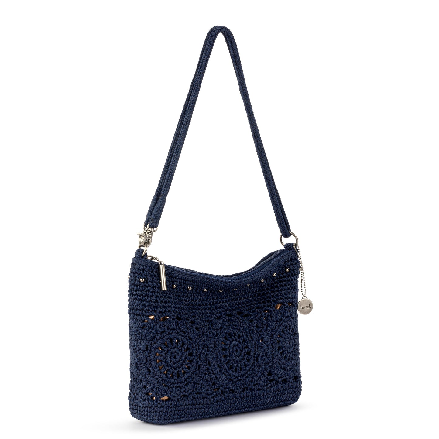 The Sak Lumi Crossbody Crochet - Denim Medallion