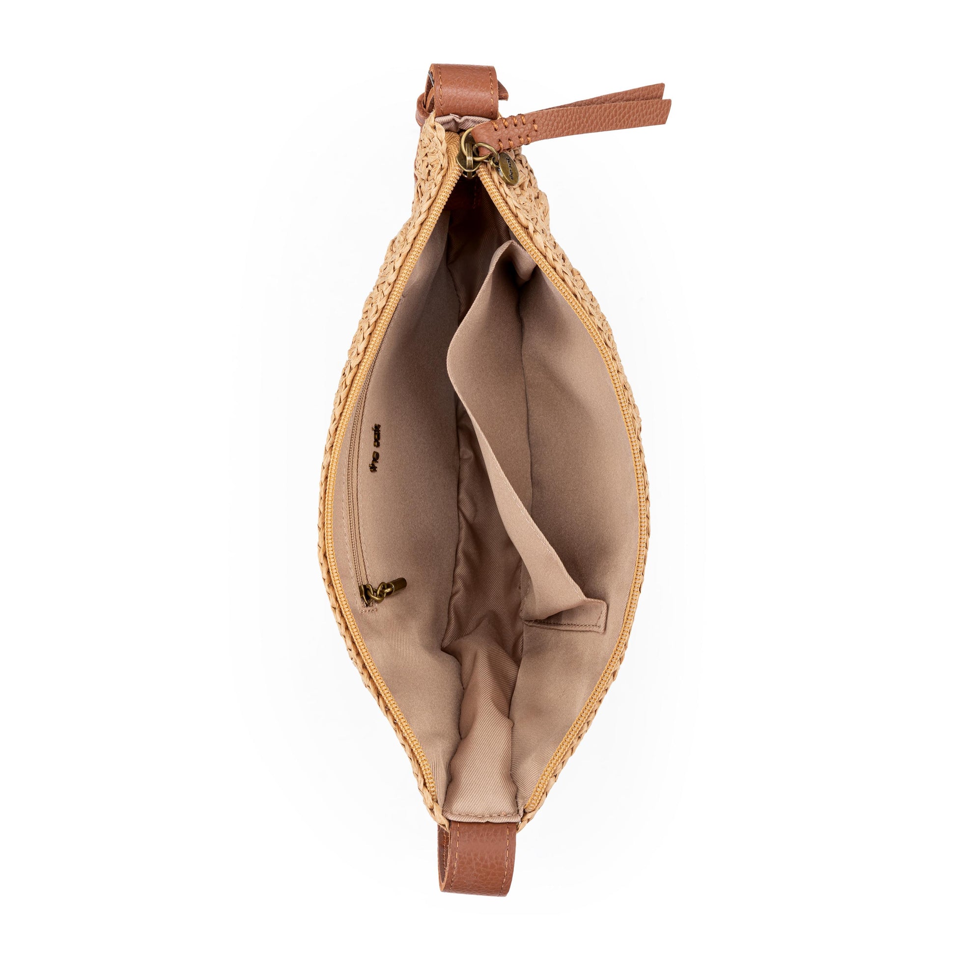 The Sak Tess Sling Bag Straw - Natural Primrose