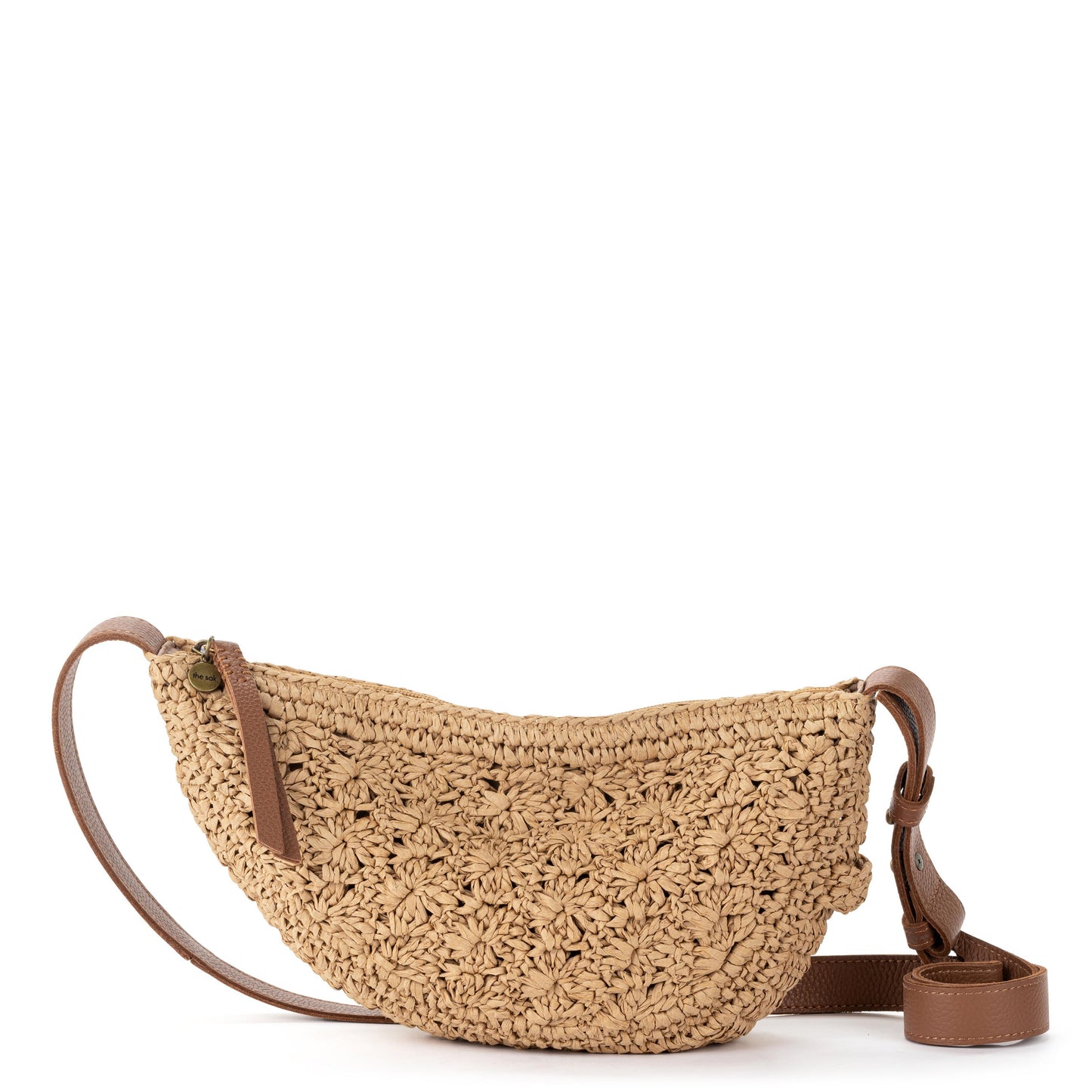 The Sak Tess Sling Bag Straw - Natural Primrose