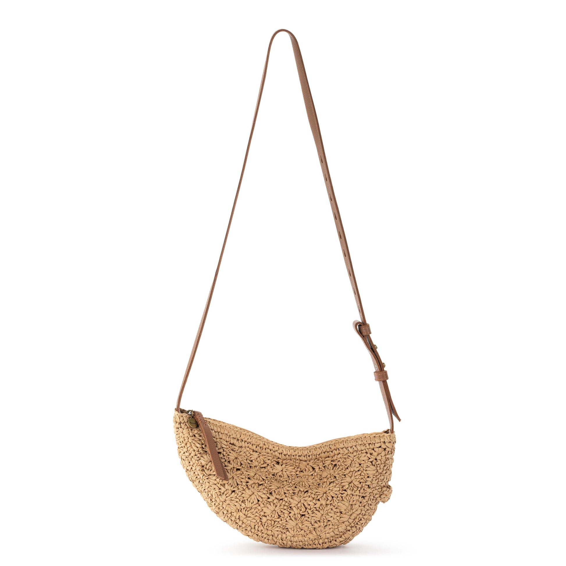 The Sak Tess Sling Bag Straw - Natural Primrose