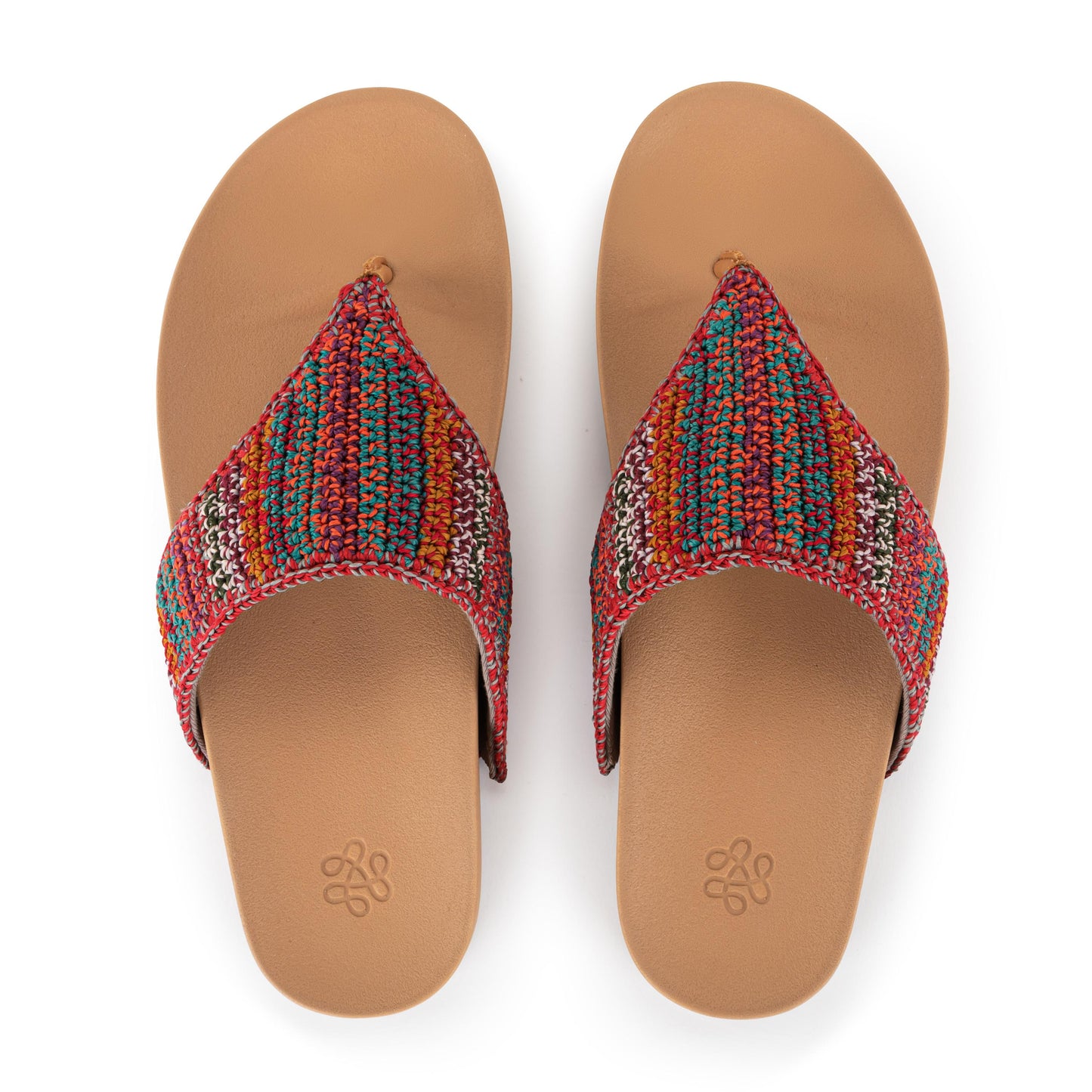 The Sak Everly Sandal Crochet - Sunset Stripe