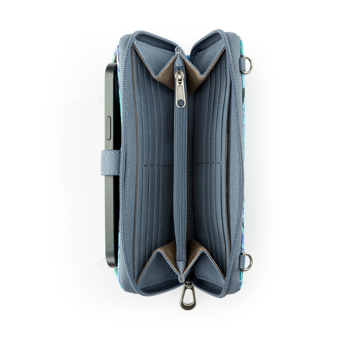 Sakroots Large Smartphone Crossbody Canvas - |Reef Water Nation|