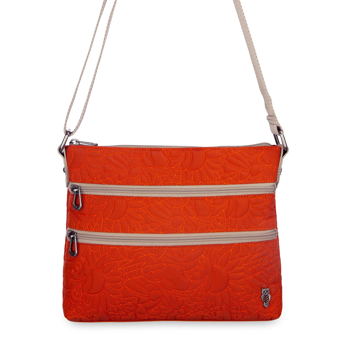 Sakroots Basic Crossbody EcoTwill - Cayenne Spirit Desert Quilted