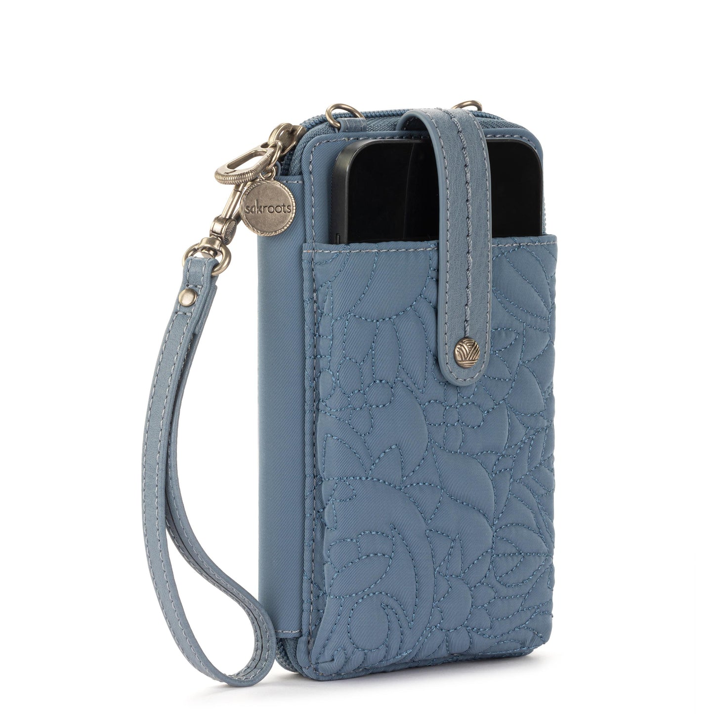 Sakroots Salinas Smartphone Crossbody EcoTwill - |Maritime Spirit Desert Quilted|