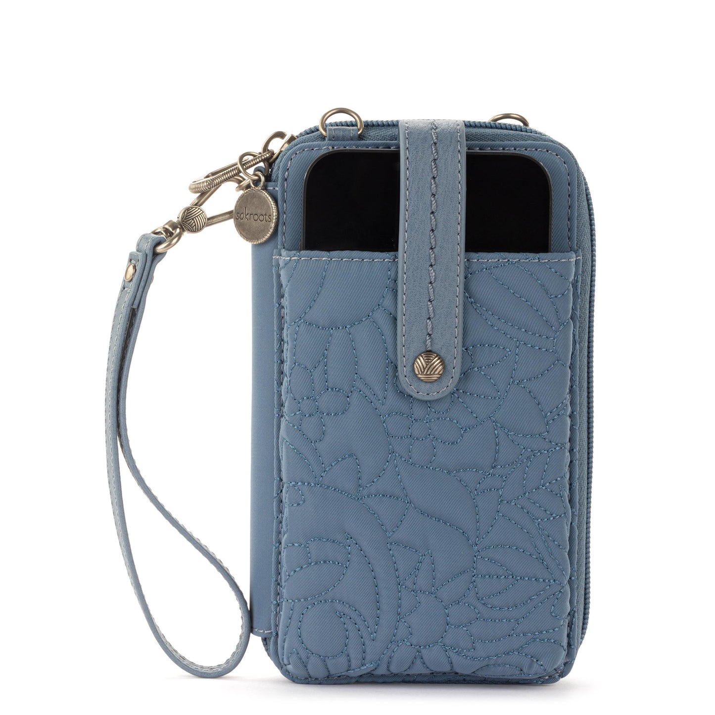 Sakroots Salinas Smartphone Crossbody EcoTwill - |Maritime Spirit Desert Quilted|