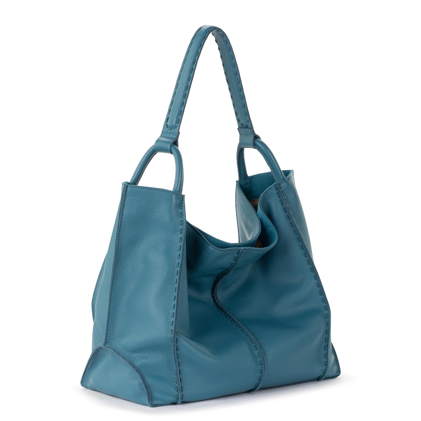 The Sak Los Feliz Slouchy Large Tote Leather - |Lagoon|