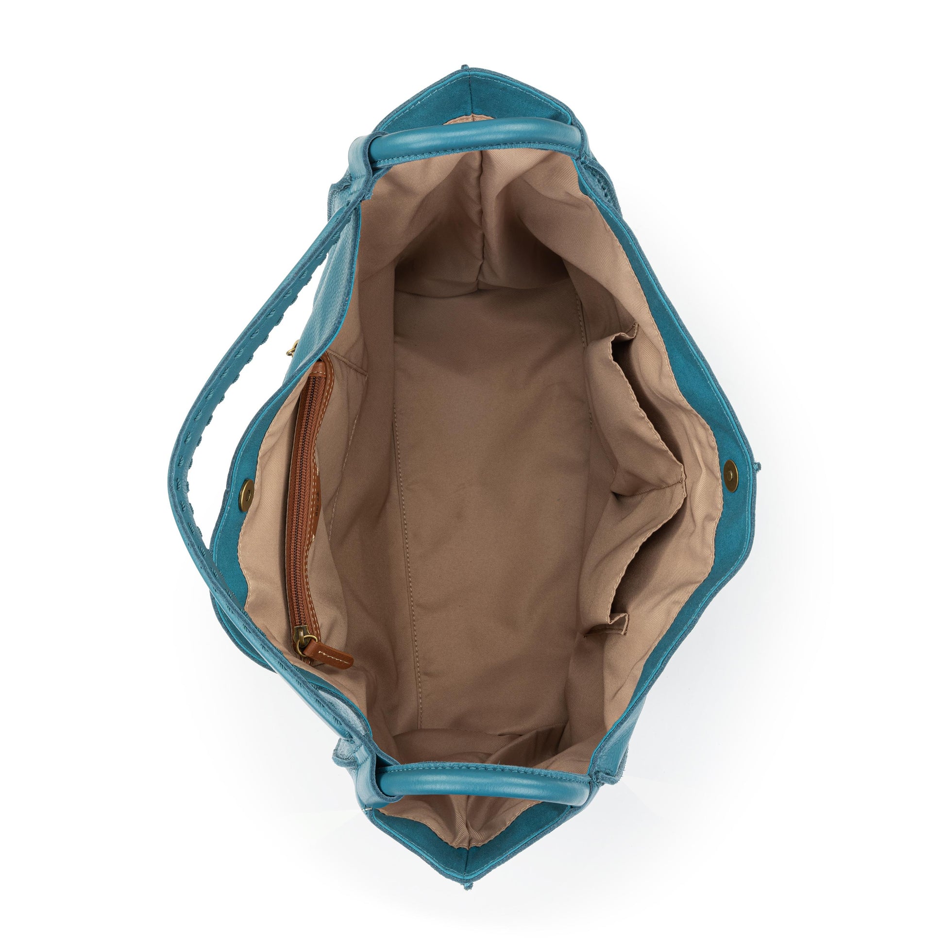 The Sak Los Feliz Slouchy Large Tote Leather - |Lagoon|