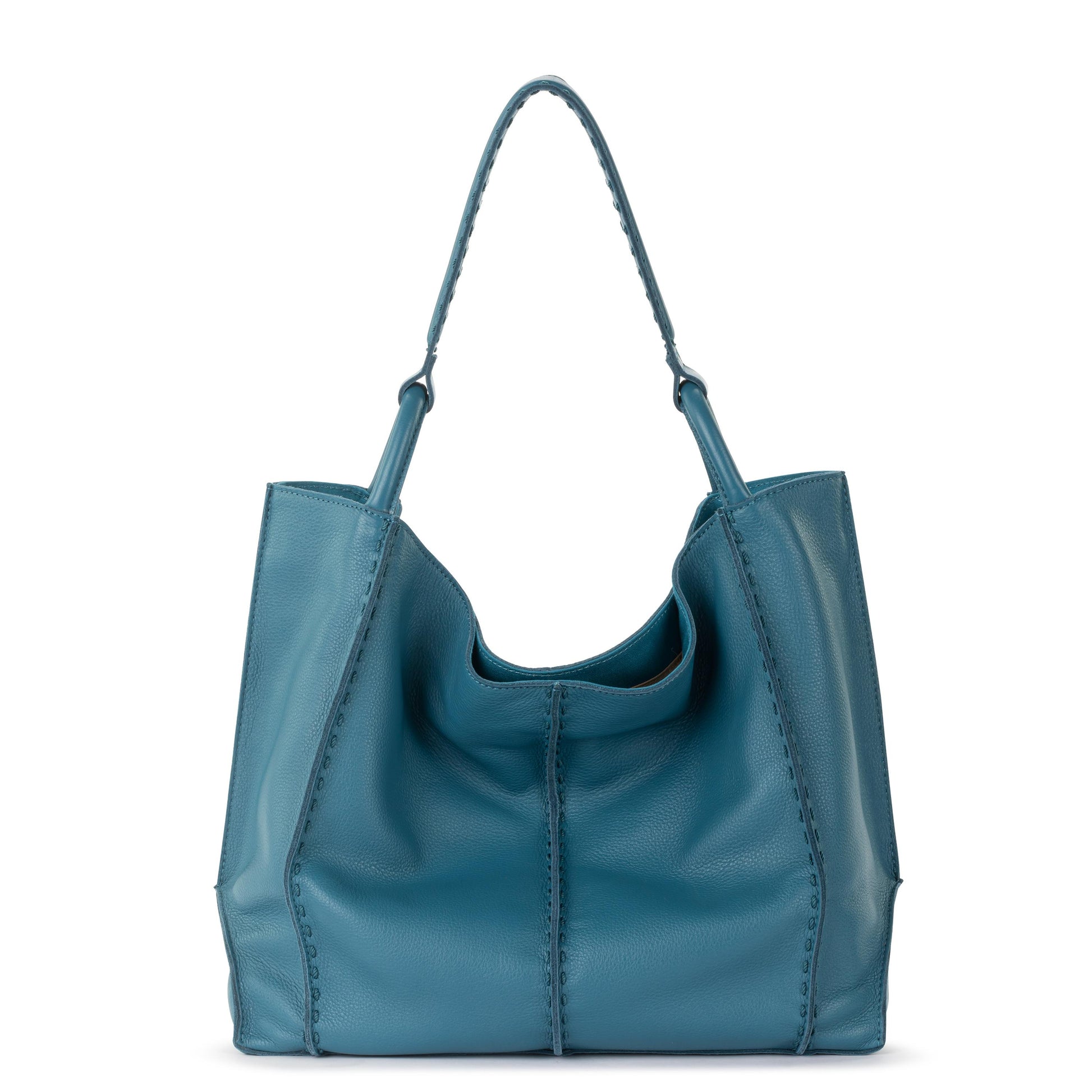 The Sak Los Feliz Slouchy Large Tote Leather - |Lagoon|