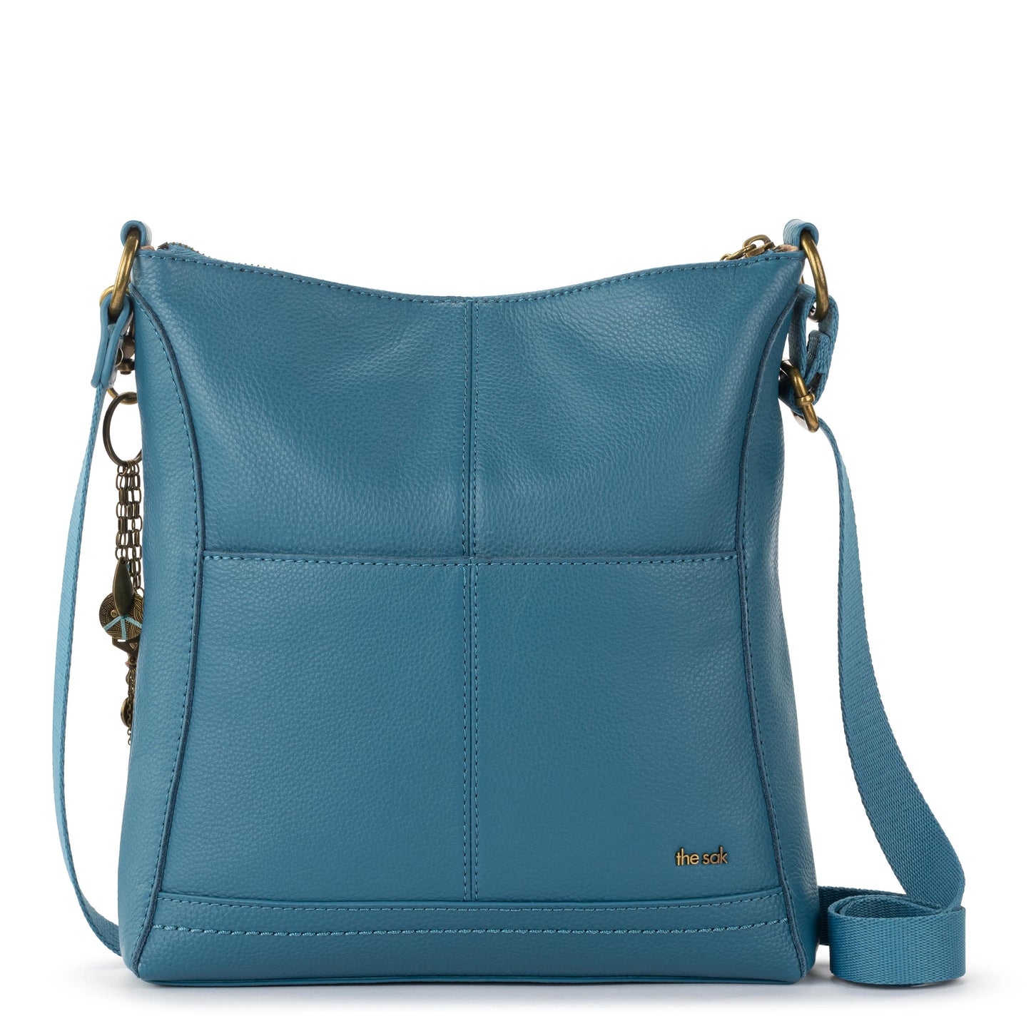The Sak Lucia Crossbody Leather - |Lagoon Stitch|