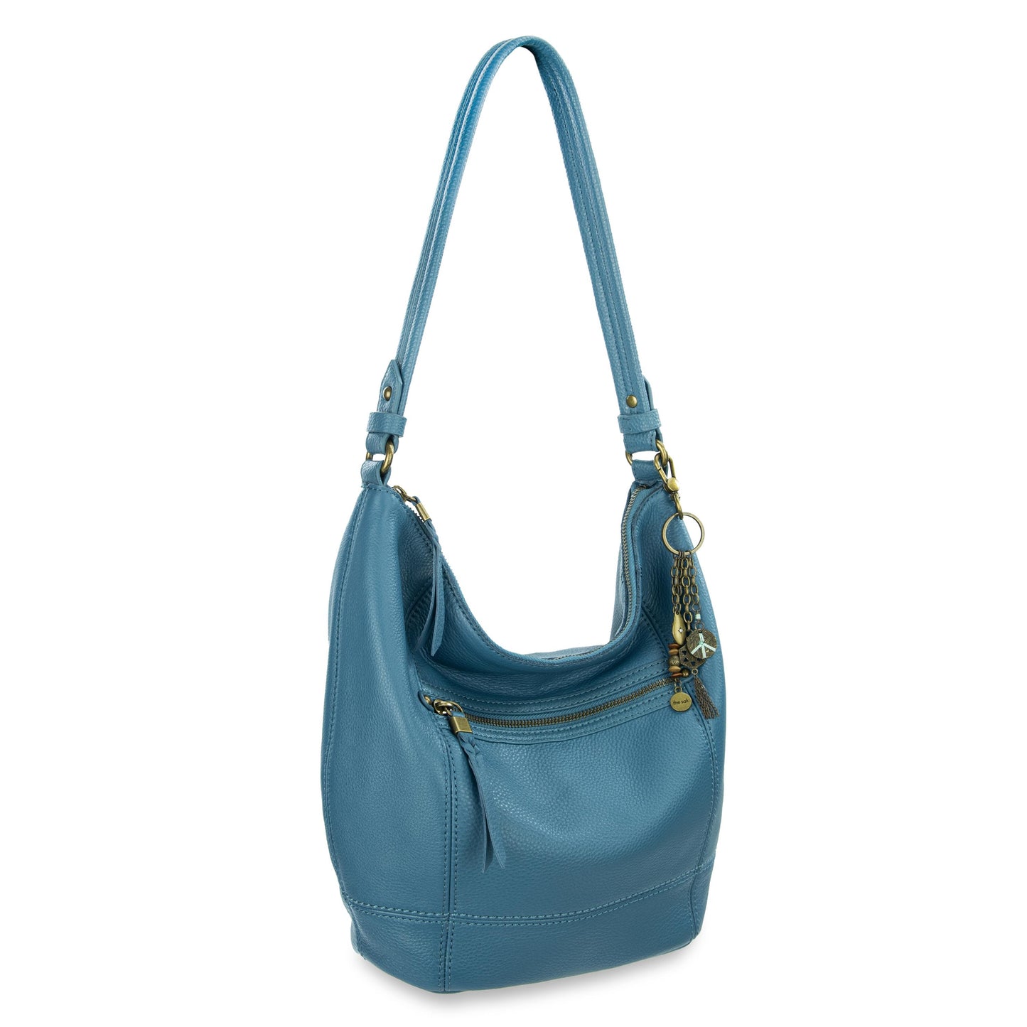 The Sak Sequoia Hobo Leather - Lagoon