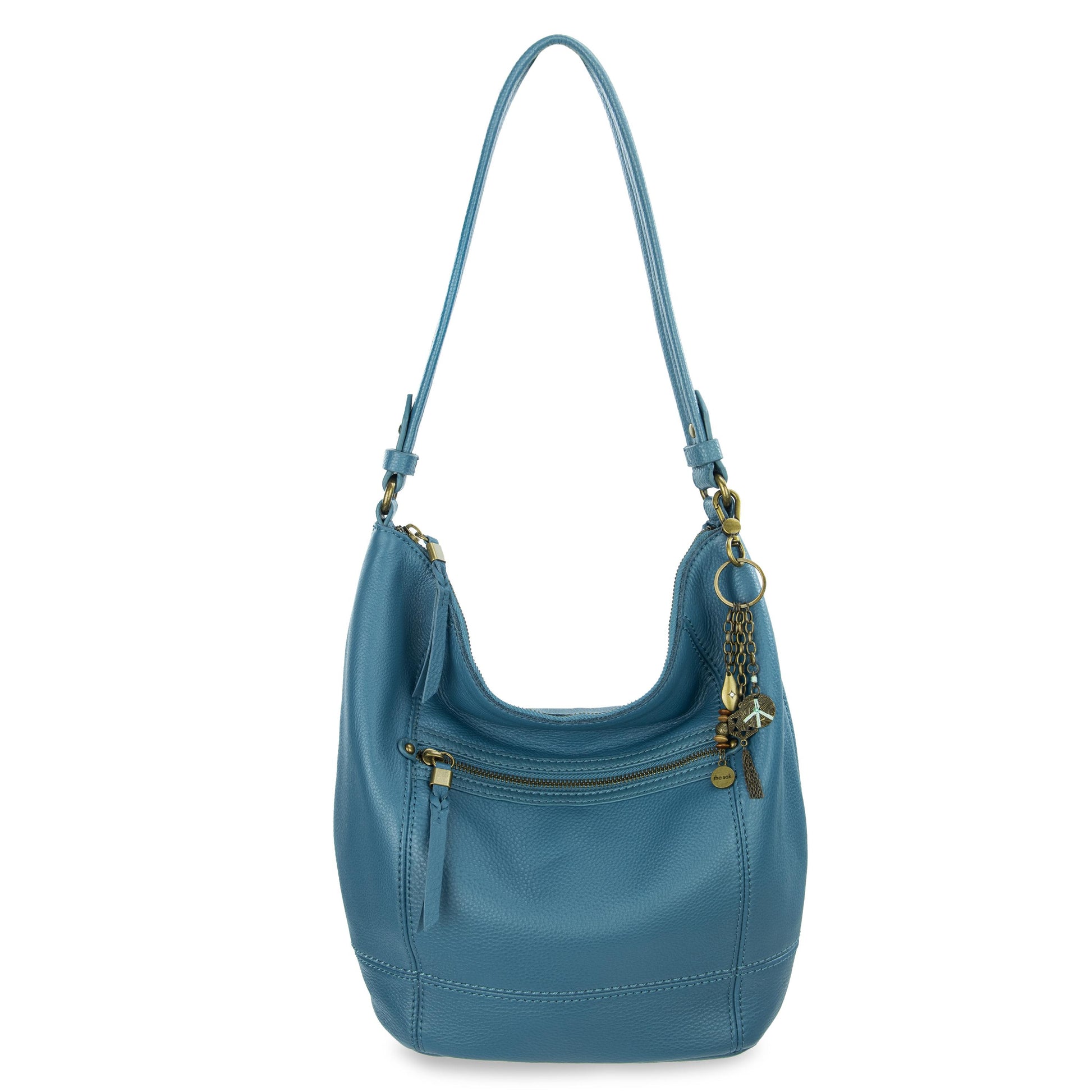 The Sak Sequoia Hobo Leather - Lagoon