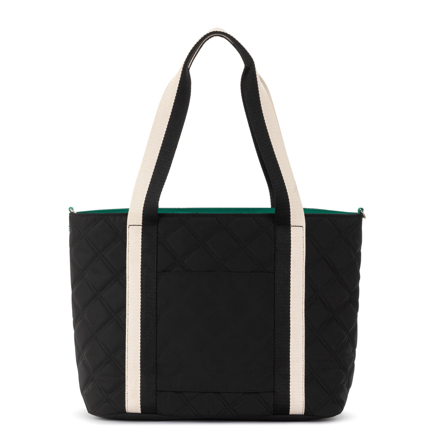Sakroots Arlo Large Tote EcoTwill - Black Diamond Quilted