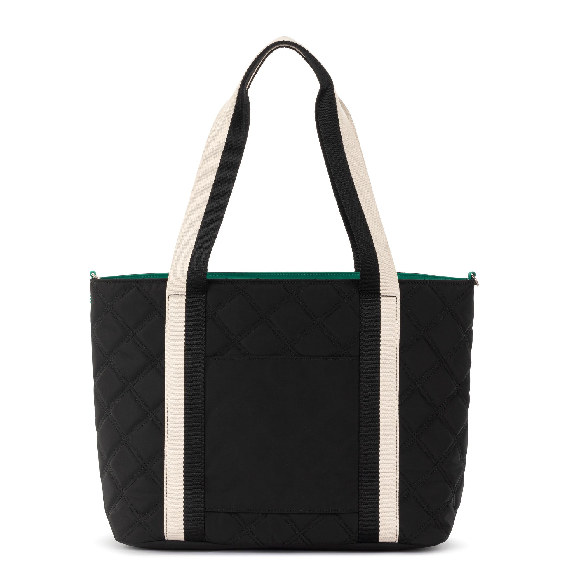 Sakroots Arlo Large Tote EcoTwill - Black Diamond Quilted