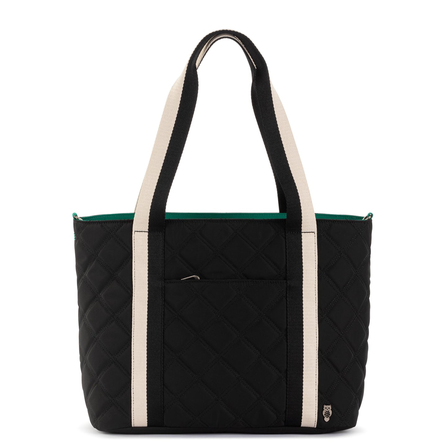 Sakroots Arlo Large Tote EcoTwill - Black Diamond Quilted