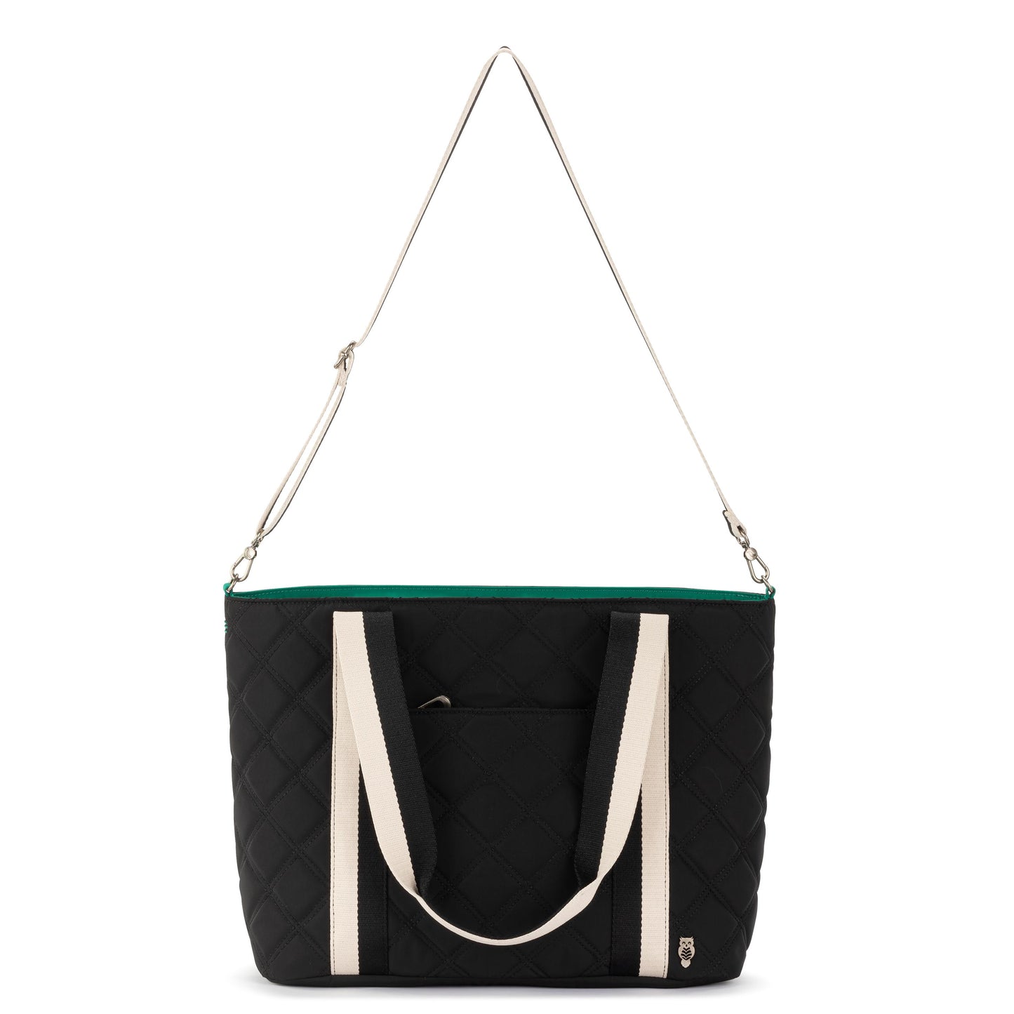 Sakroots Arlo Large Tote EcoTwill - Black Diamond Quilted