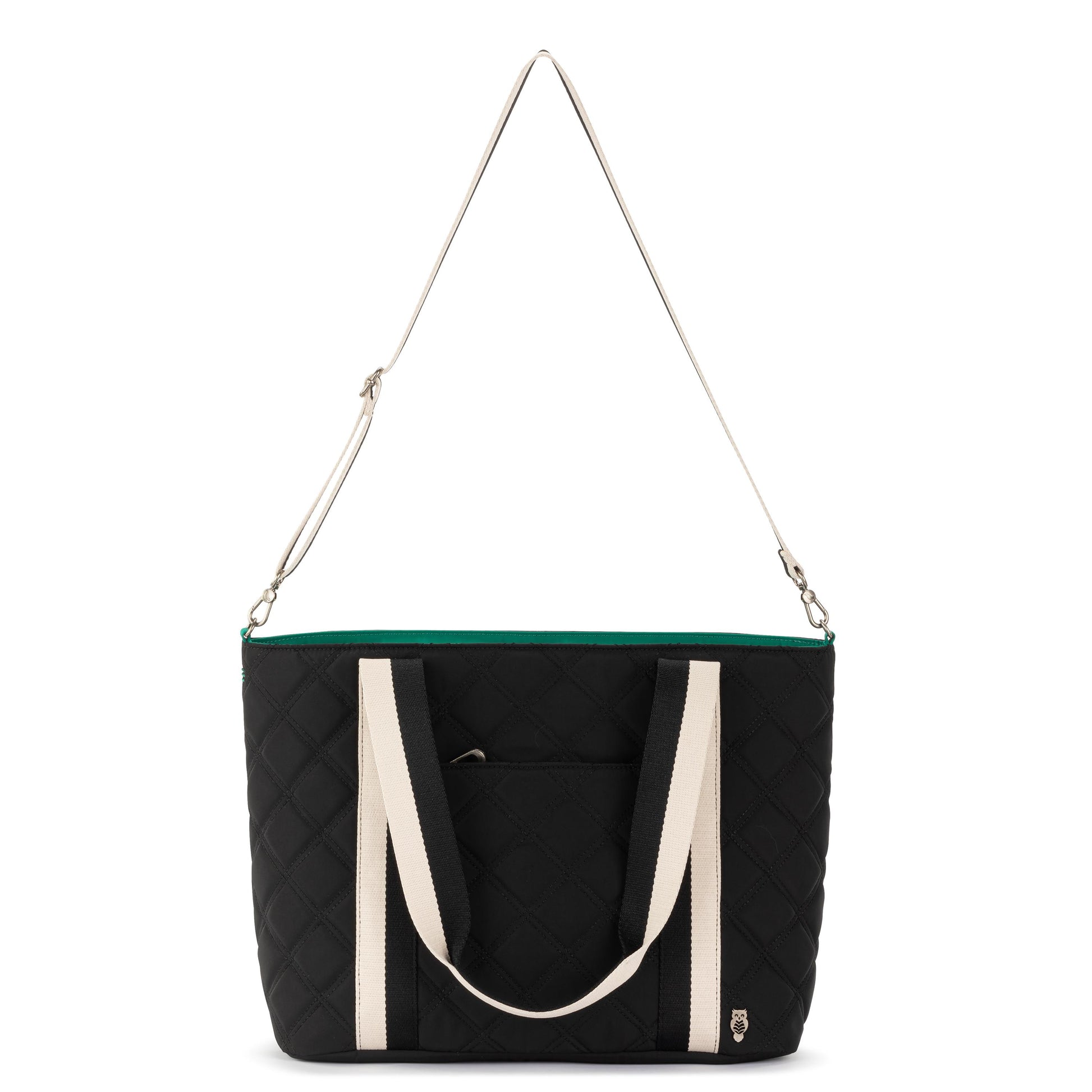 Sakroots Arlo Large Tote EcoTwill - Black Diamond Quilted