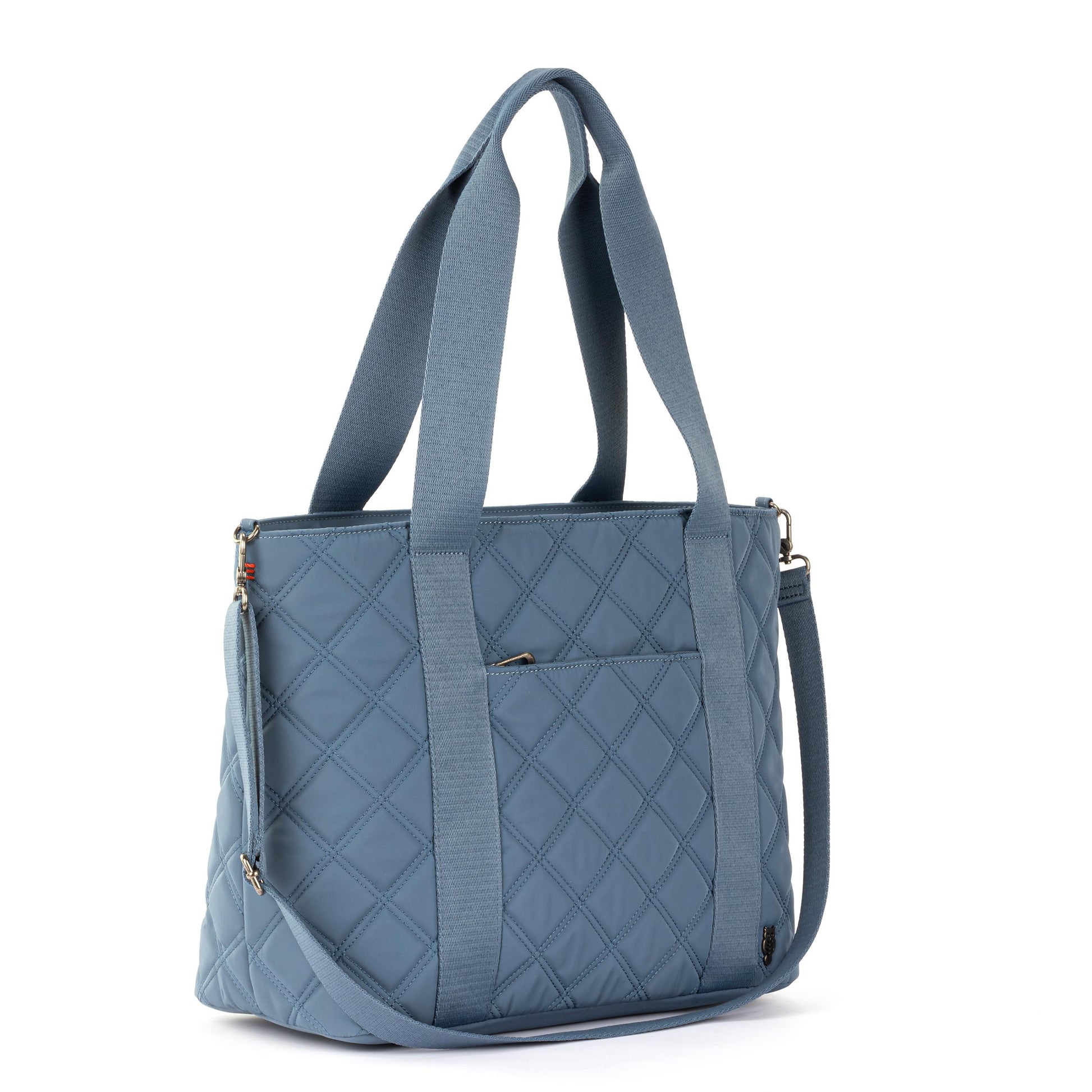 Sakroots Arlo Large Tote EcoTwill - Maritime Diamond Quilted