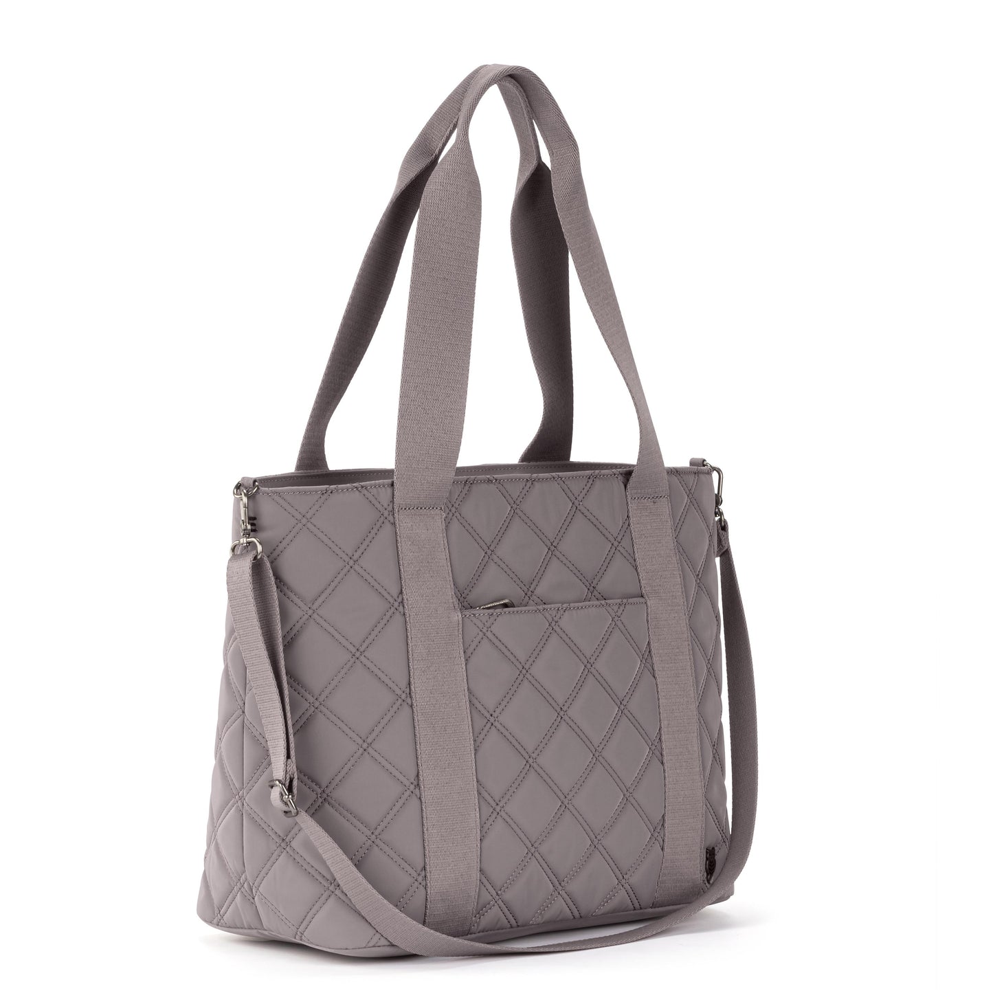 Sakroots Arlo Large Tote EcoTwill - Mushroom Diamond Quilted