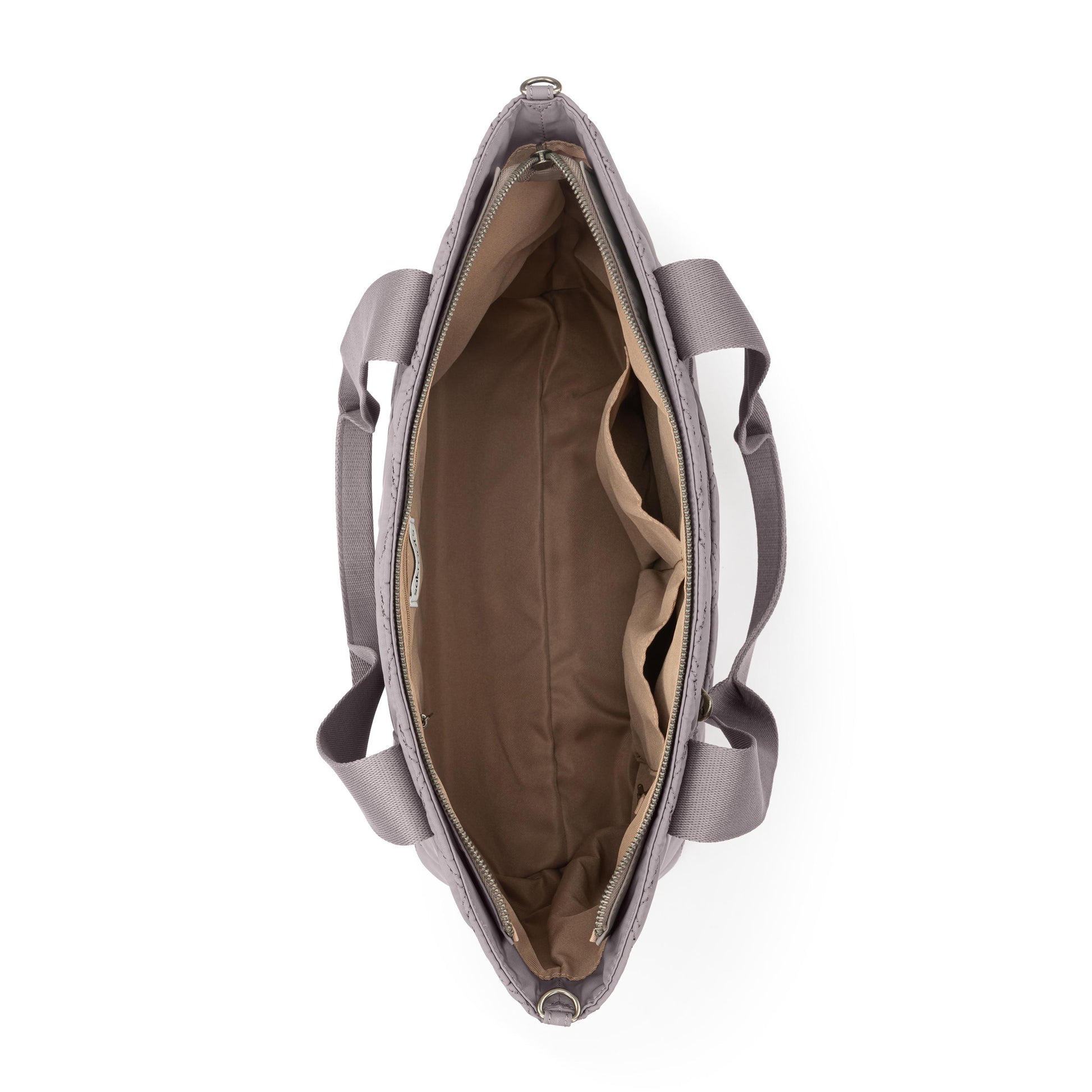 Sakroots Arlo Large Tote EcoTwill - Mushroom Diamond Quilted