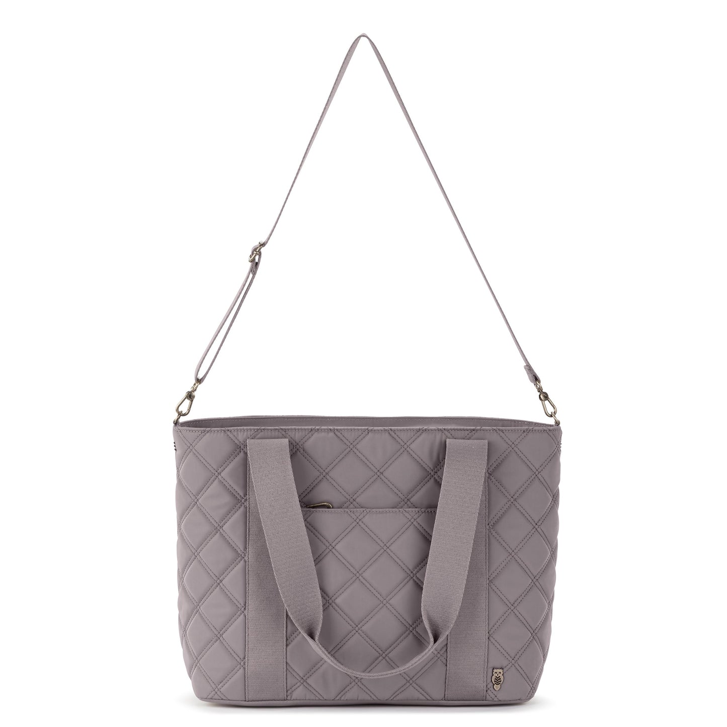Sakroots Arlo Large Tote EcoTwill - Mushroom Diamond Quilted