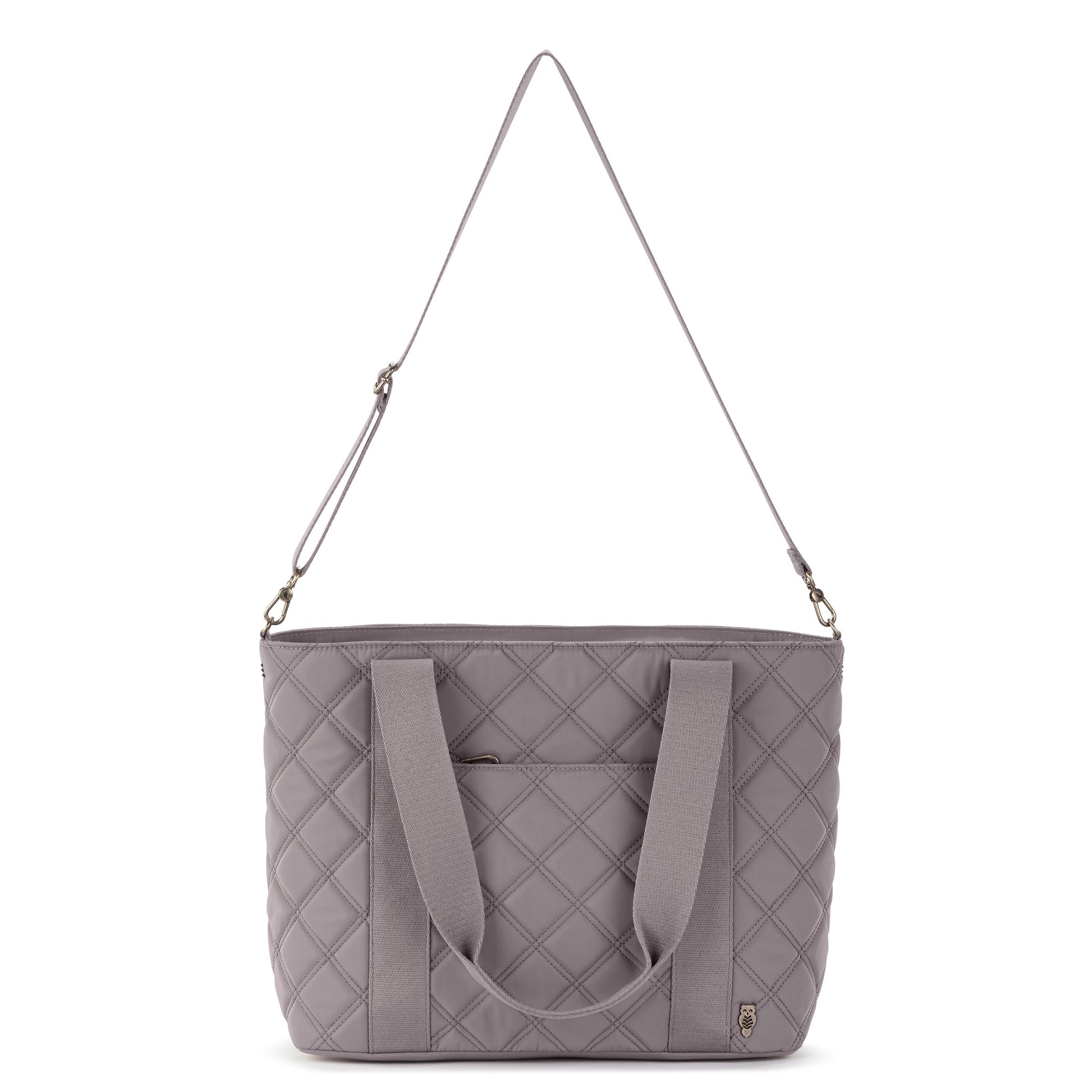 Sakroots Arlo Large Tote EcoTwill - Mushroom Diamond Quilted