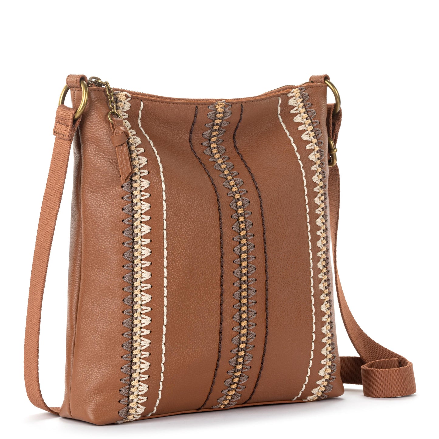 The Sak Lucia Crossbody Leather - Tobacco Neutral Seminyak