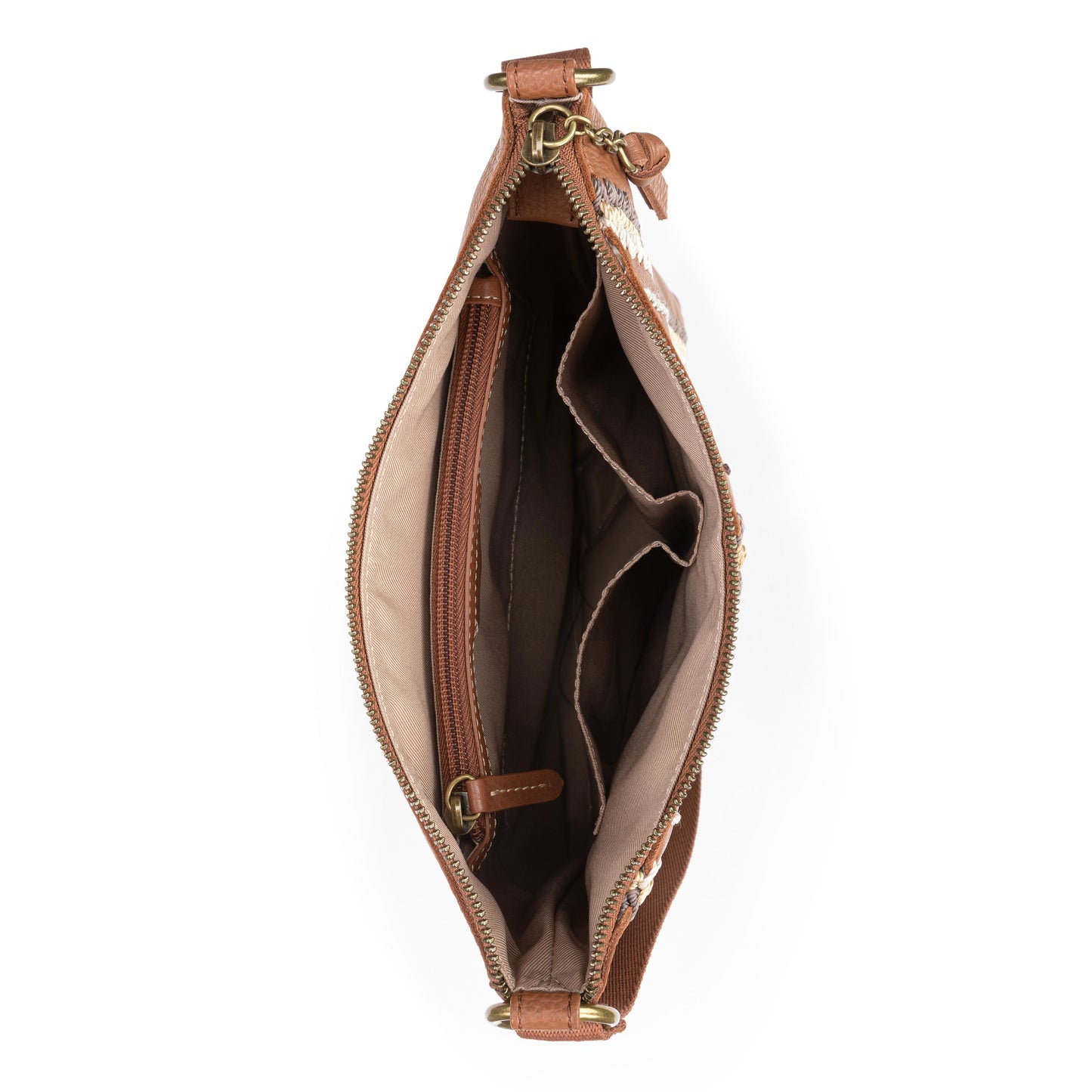 The Sak Lucia Crossbody Leather - Tobacco Neutral Seminyak