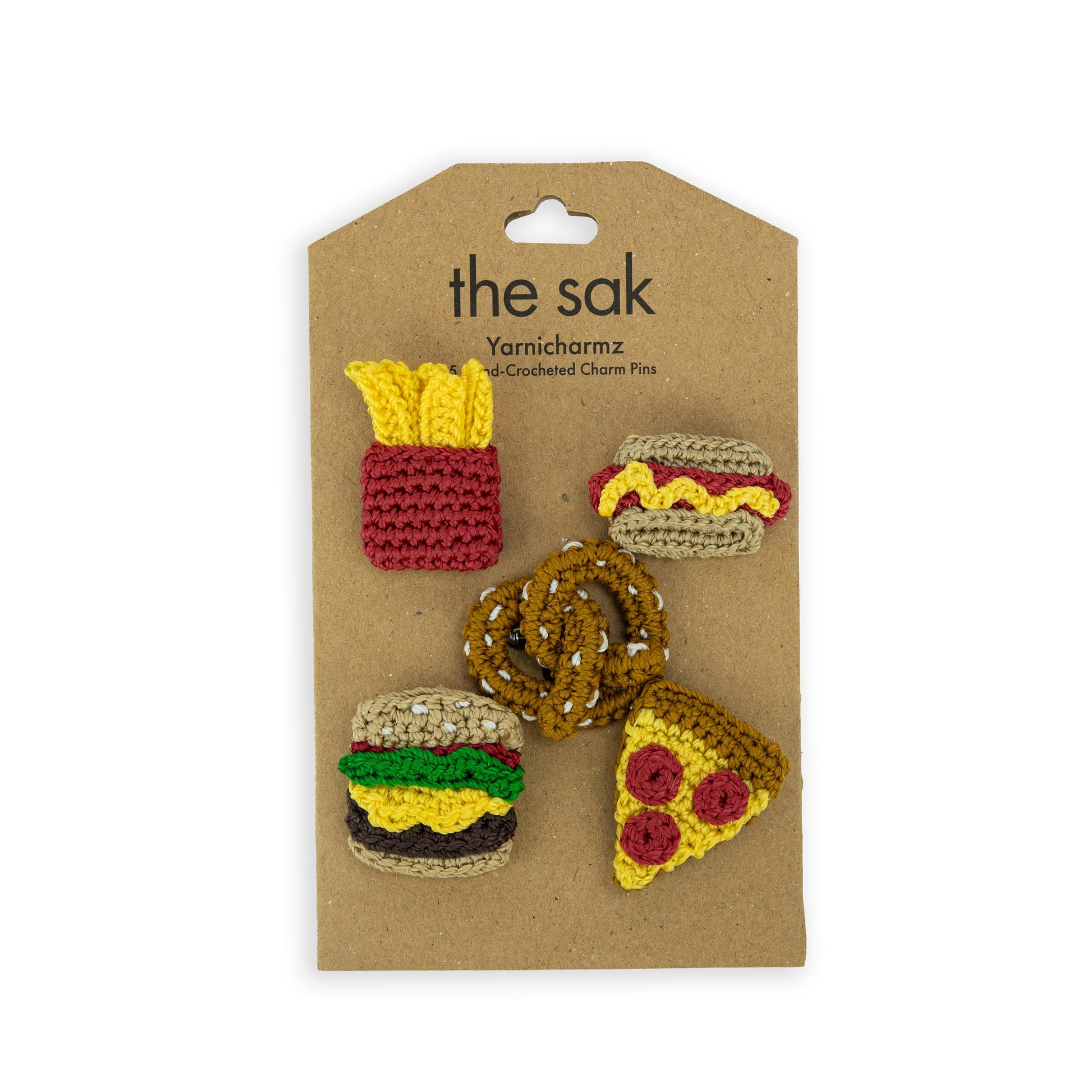 The Sak Yarnicharmz 5 Pack Crochet - |Fast Food|