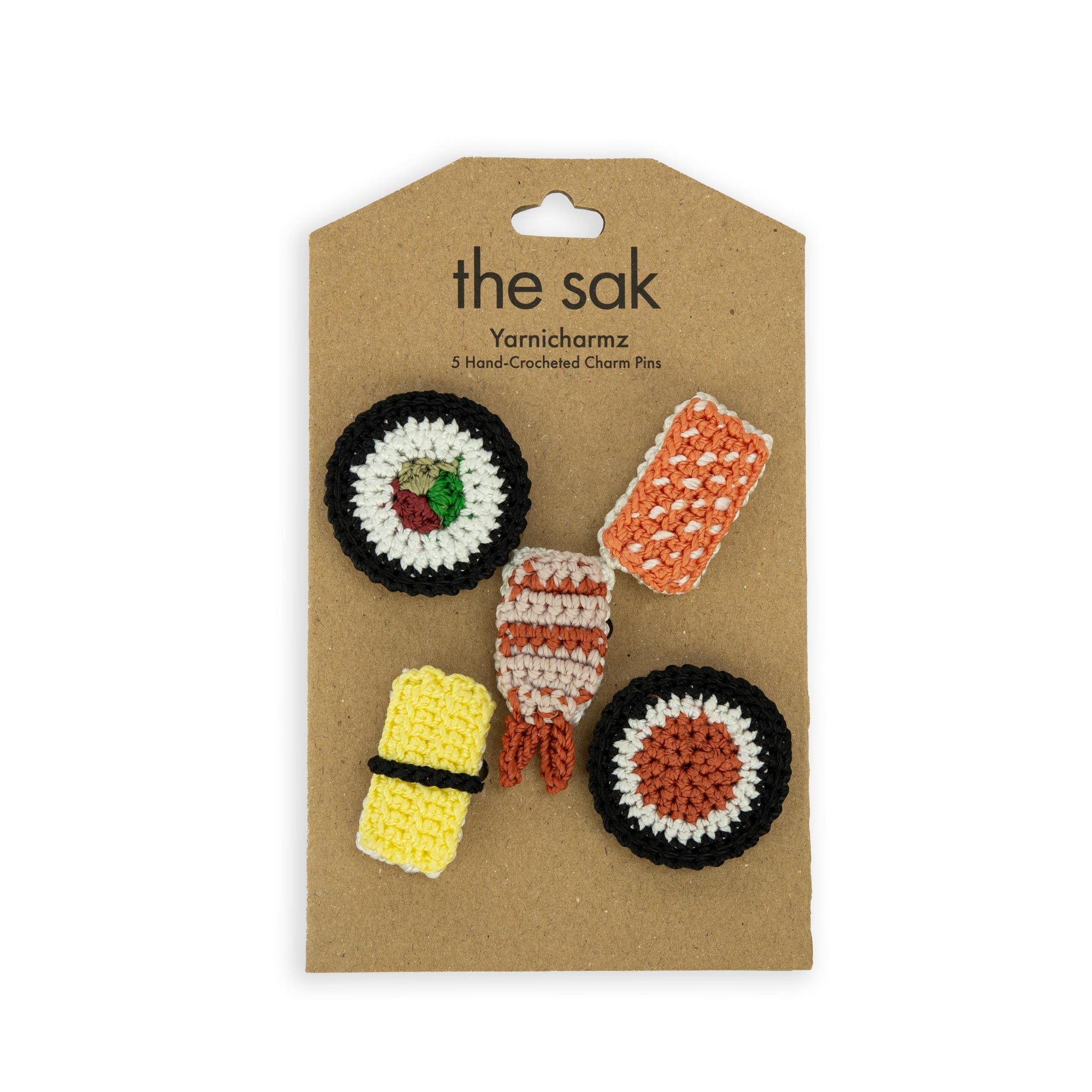 The Sak Yarnicharmz 5 Pack Crochet - |Sushi|