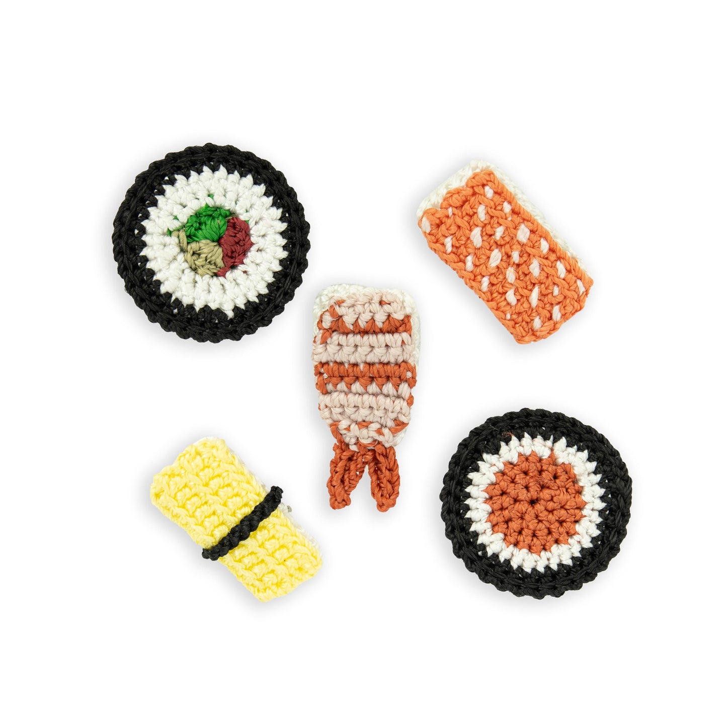 The Sak Yarnicharmz 5 Pack Crochet - |Sushi|
