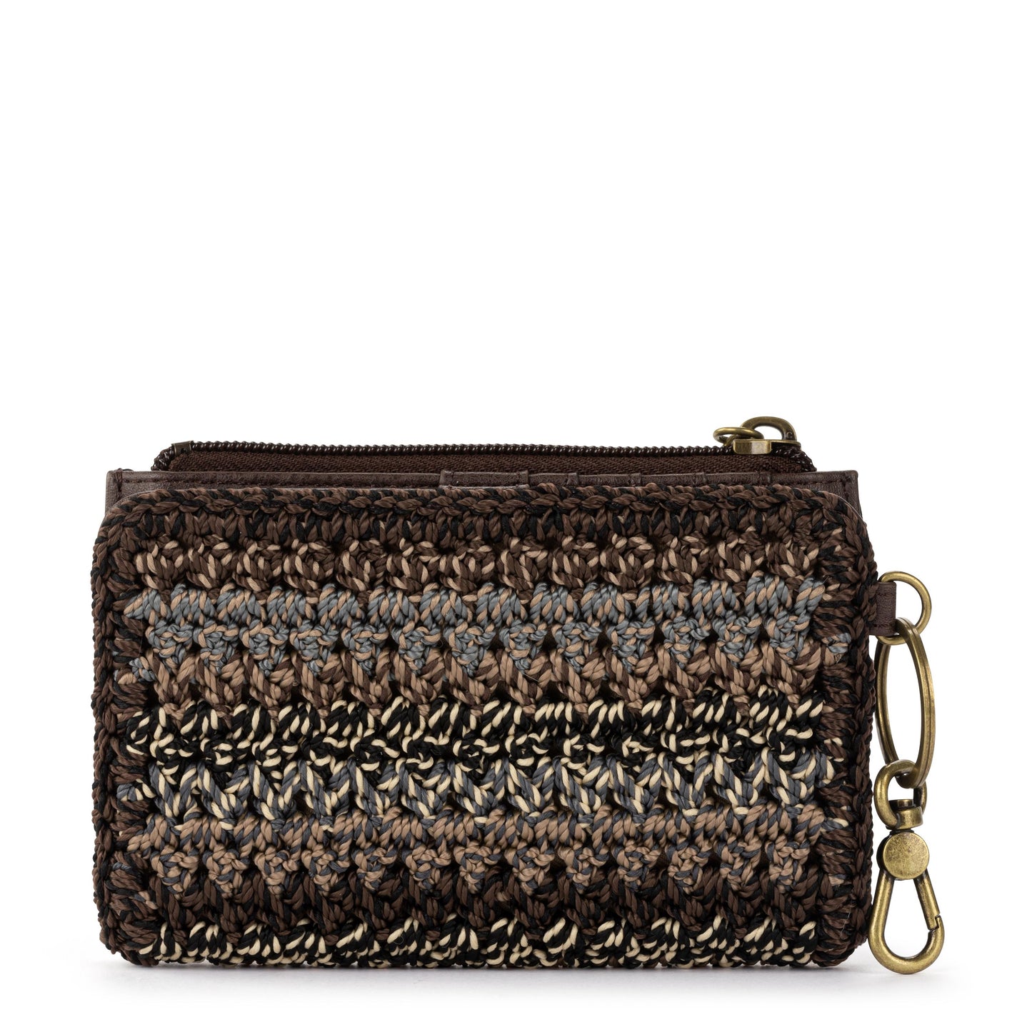 The Sak Encino Essential Wallet Crochet - Aspen Stripe