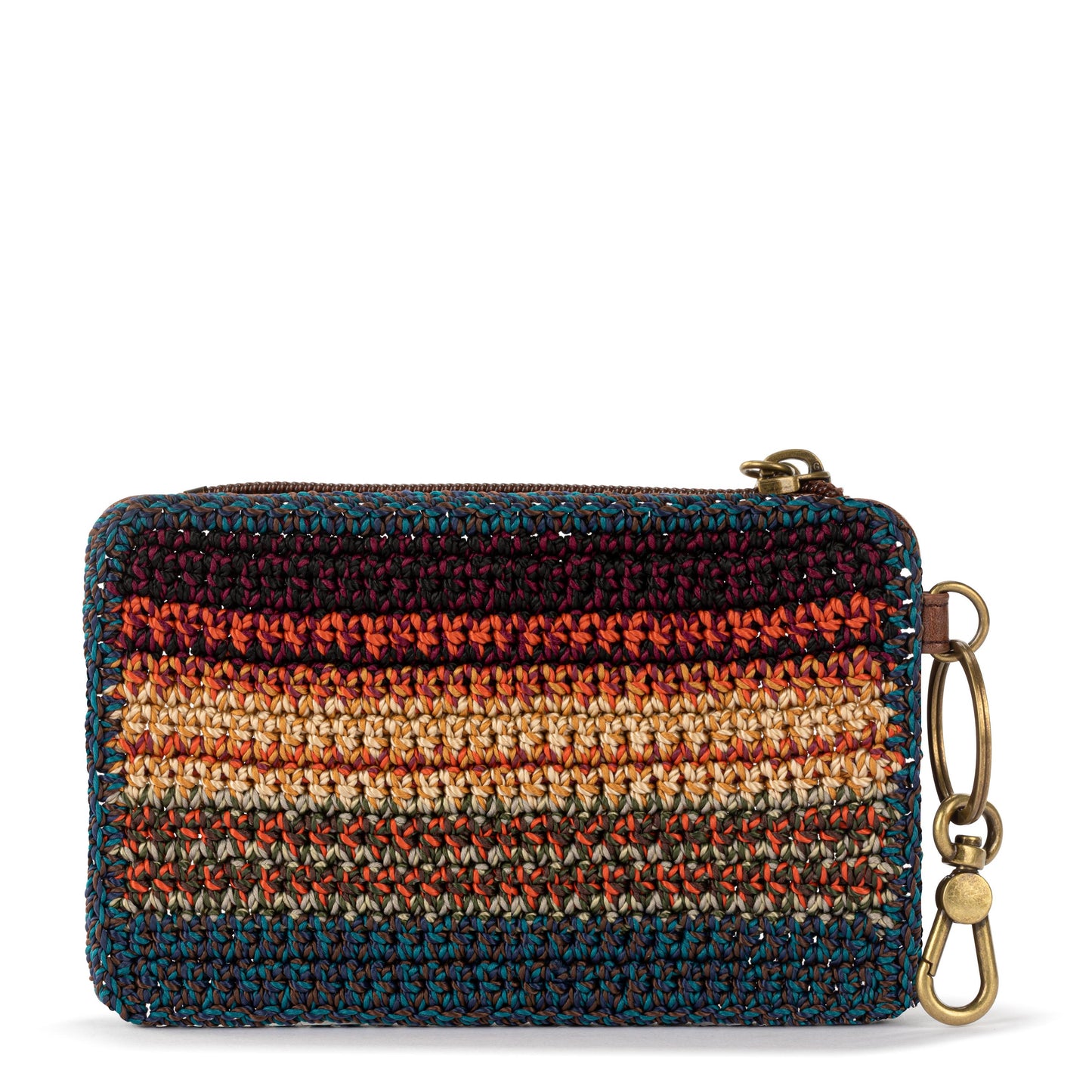The Sak Encino Essential Wallet Crochet - Woodland Stripe