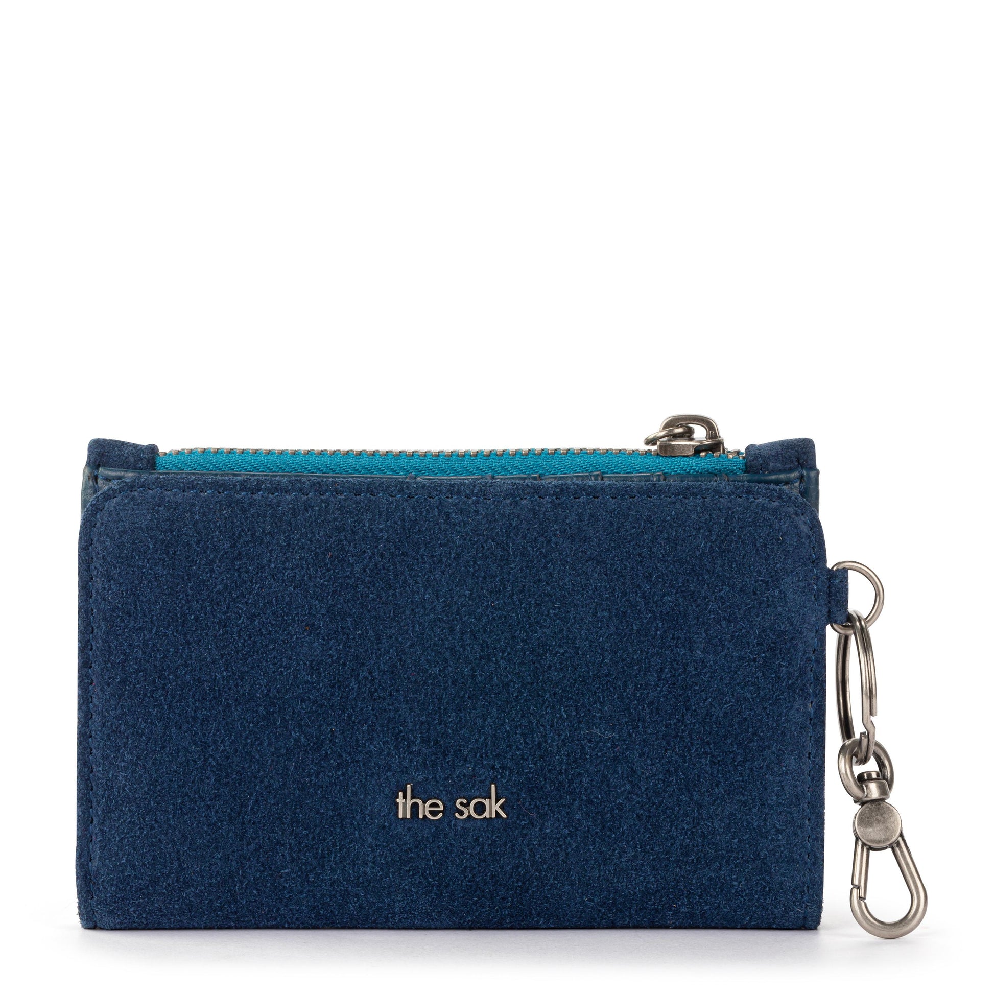 The Sak Encino Essential Wallet Leather - Indigo Suede