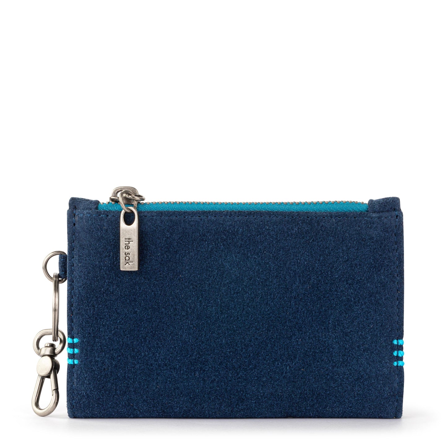 The Sak Encino Essential Wallet Leather - Indigo Suede