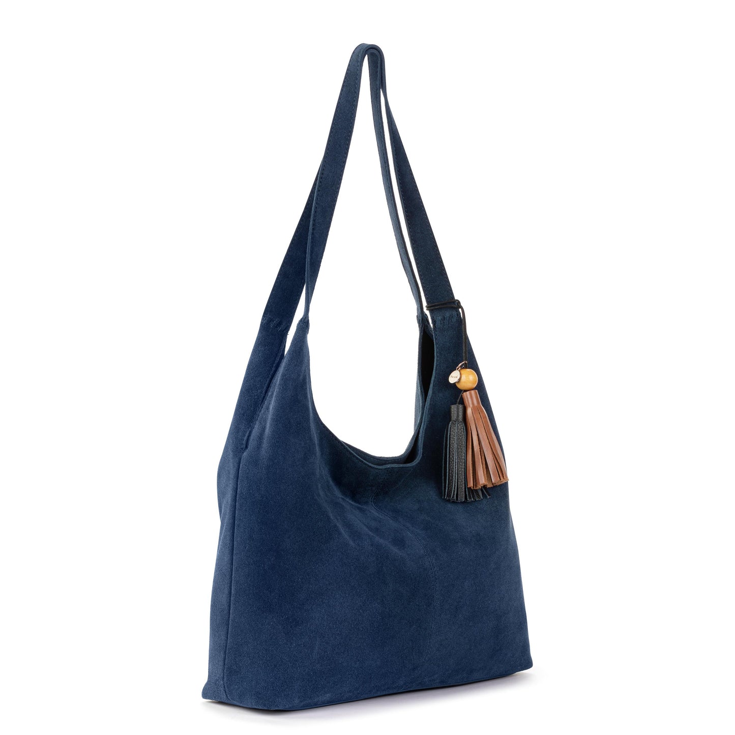 The Sak Huntley Hobo Leather - Indigo Suede