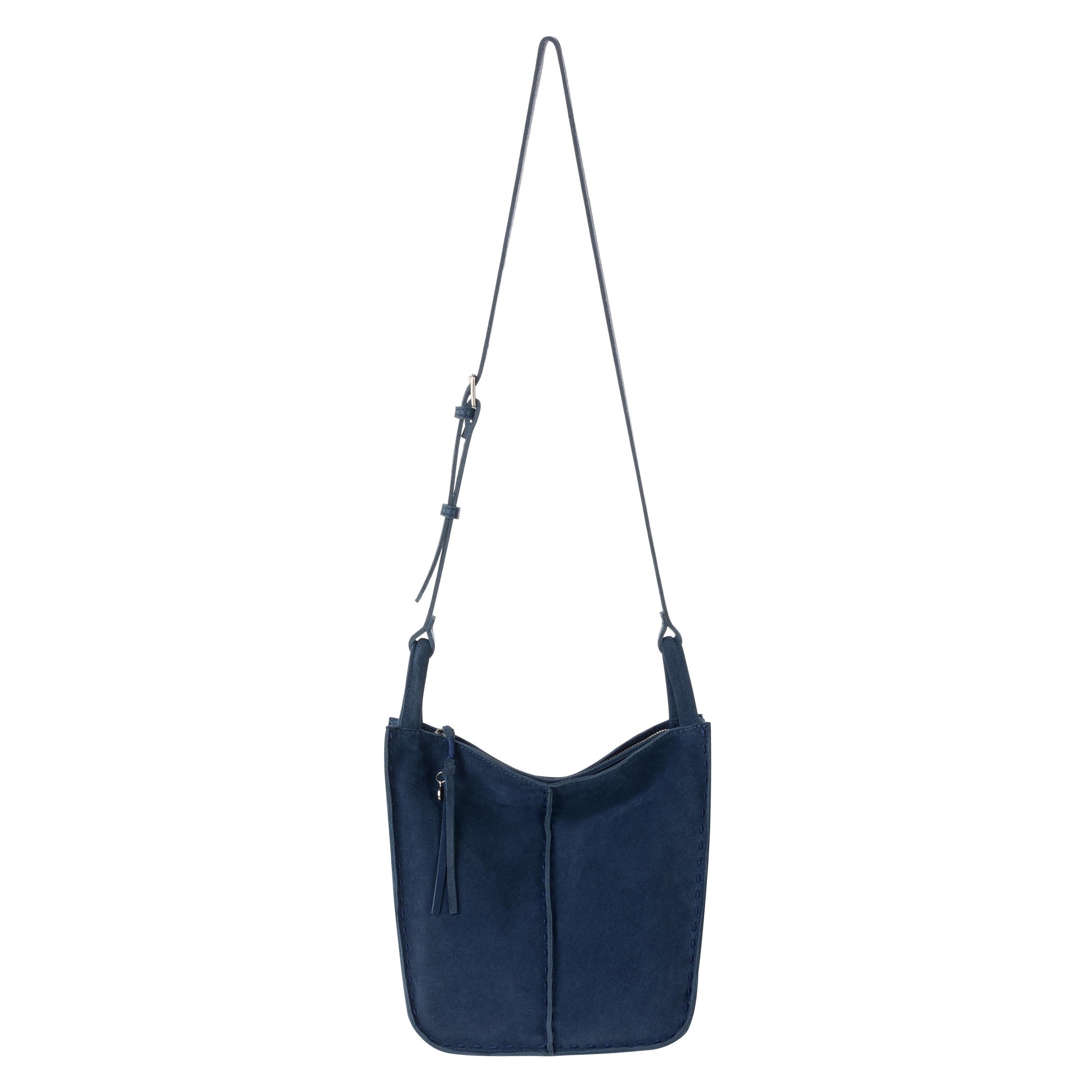 The Sak Los Feliz Slouchy Crossbody Leather - Indigo Suede