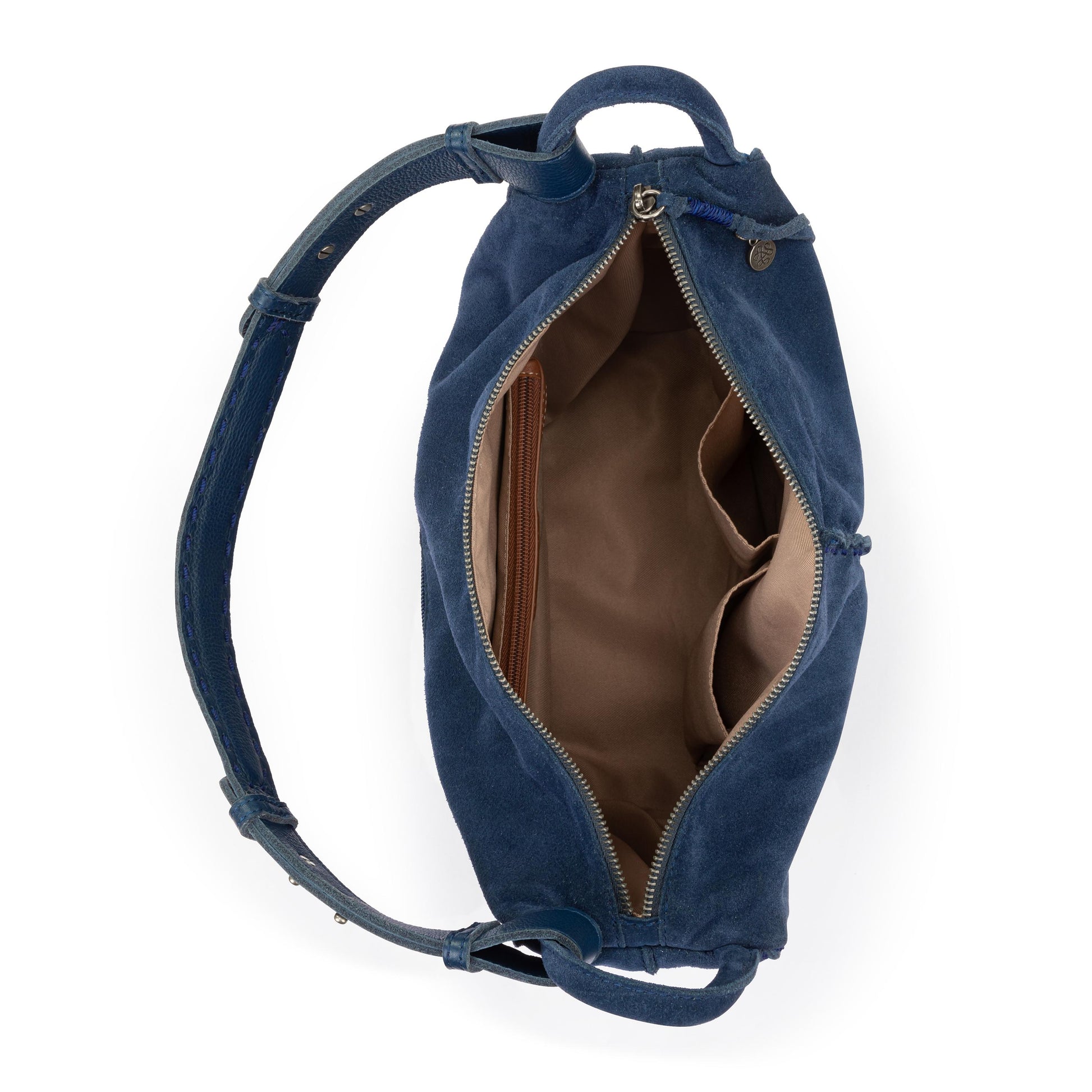 The Sak Los Feliz Slouchy Hobo Leather - Indigo Suede