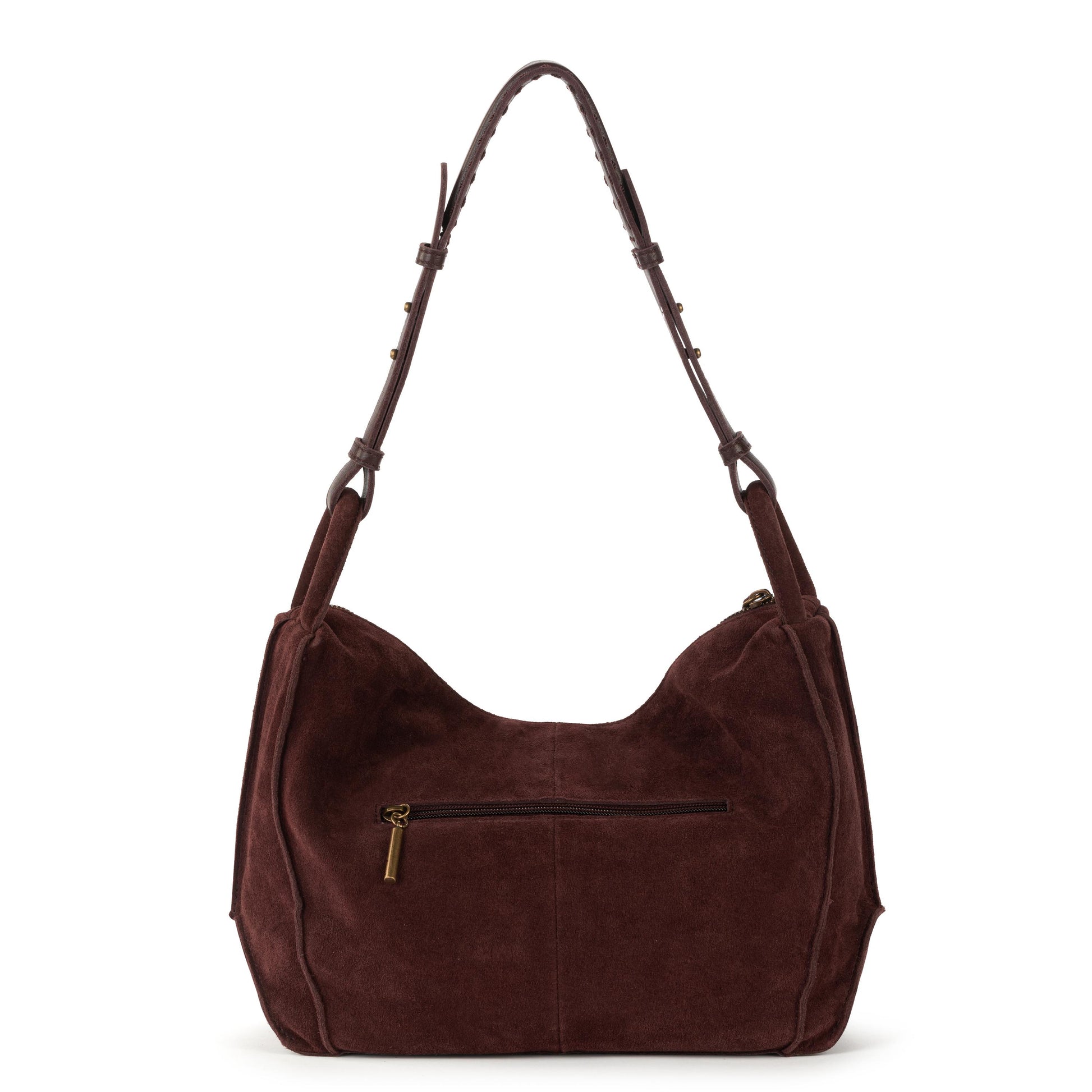 The Sak Los Feliz Slouchy Hobo Leather - Mahogany Suede