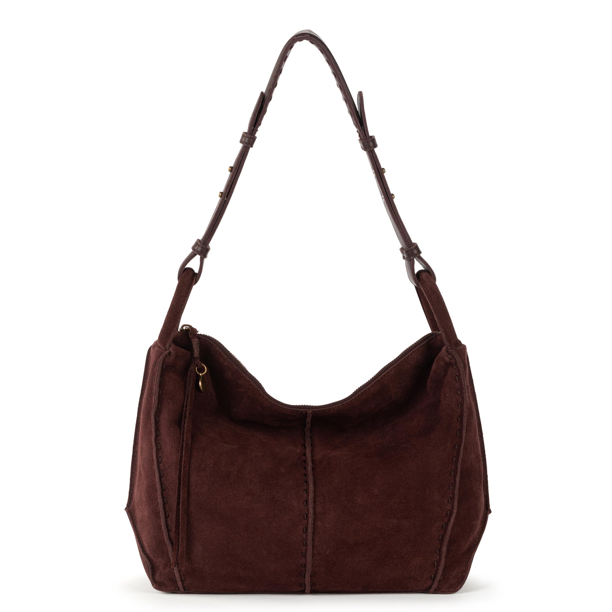 The Sak Los Feliz Slouchy Hobo Leather - Mahogany Suede
