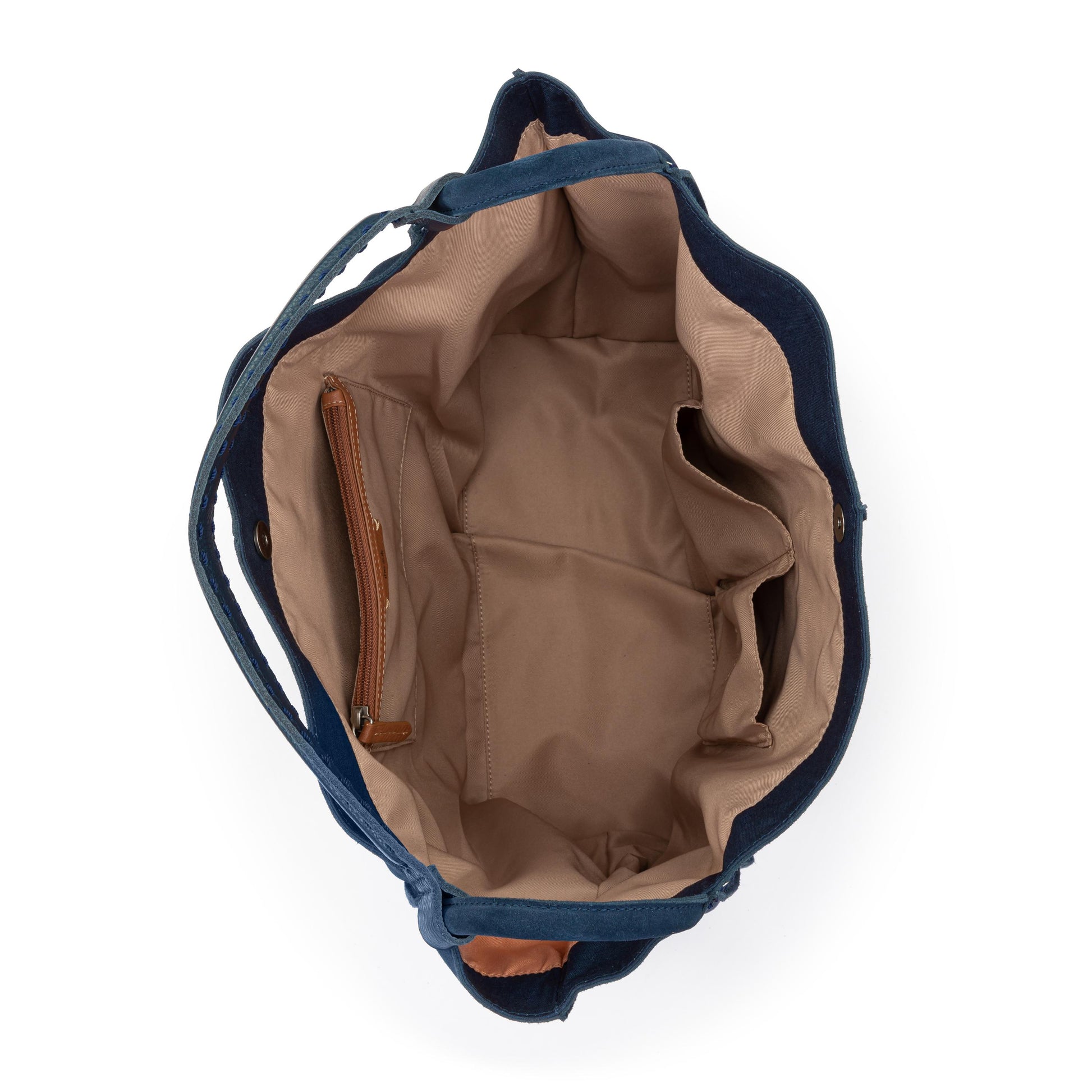 The Sak Los Feliz Slouchy Large Tote Leather - Indigo Suede