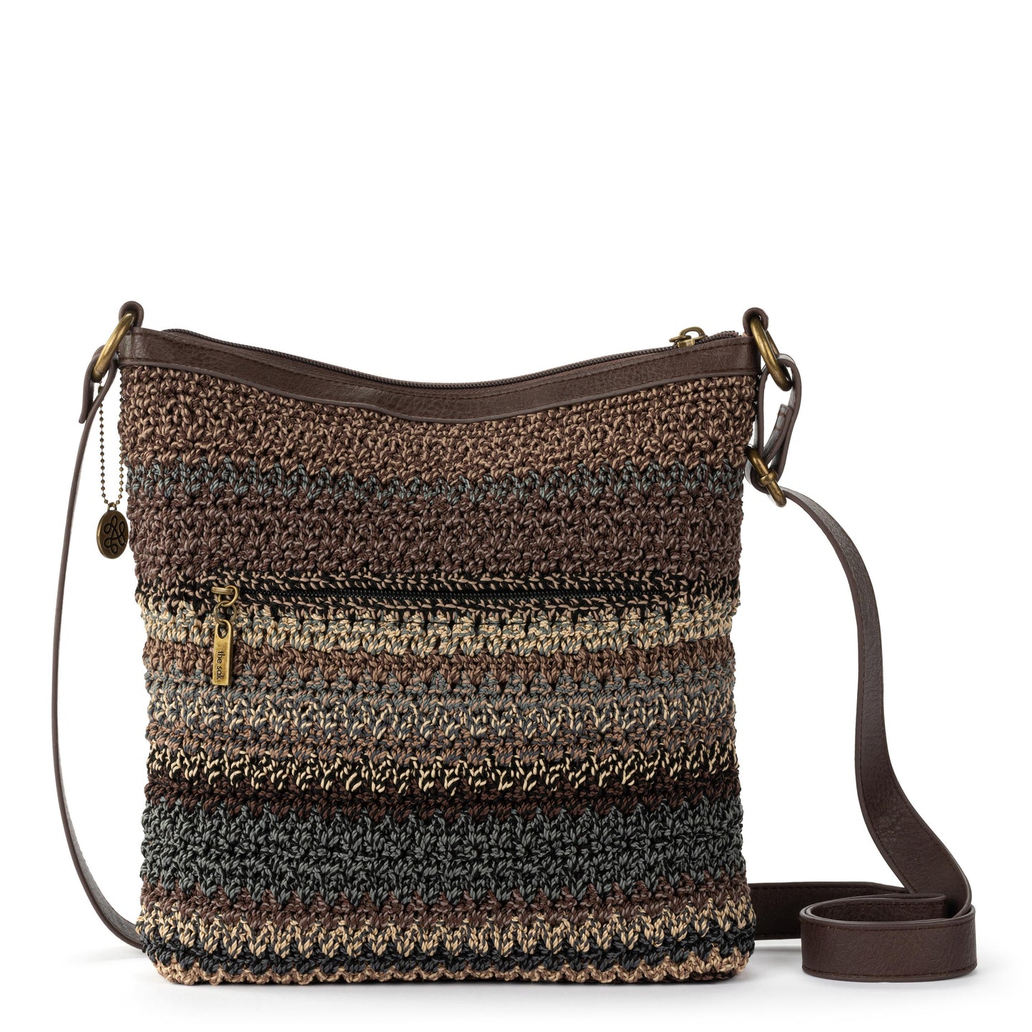 The Sak Lucia Crossbody Crochet - Aspen Stripe