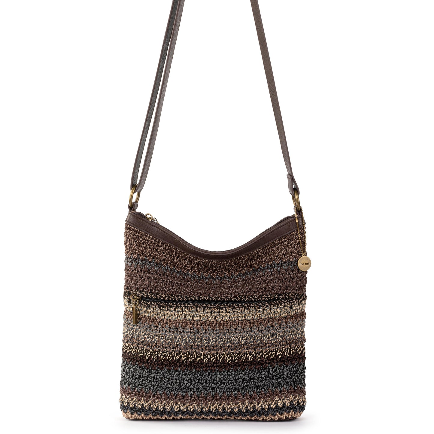The Sak Lucia Crossbody Crochet - Aspen Stripe